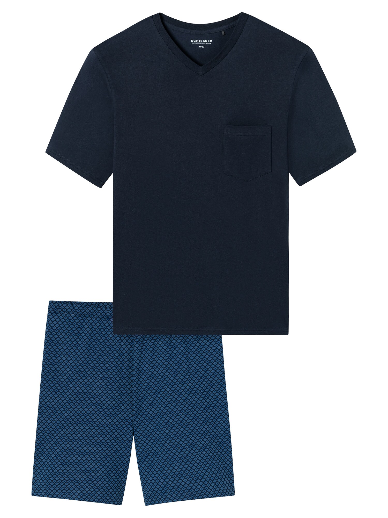 Schiesser Herren Pyjama Comfort Essentials 1er-Pack - Bild 1