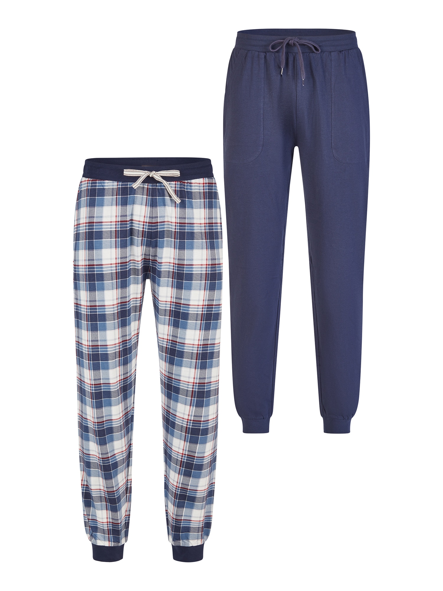 Phil & Co. Berlin Herren Pyjamahose Cozy Classics 2er Pack - Bild 1