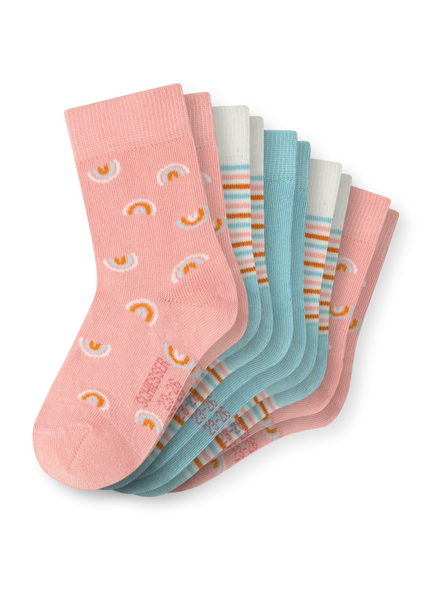 Schiesser M&auml;dchen Freizeitsocken "Rainbow" 5er Pack - Bild 1