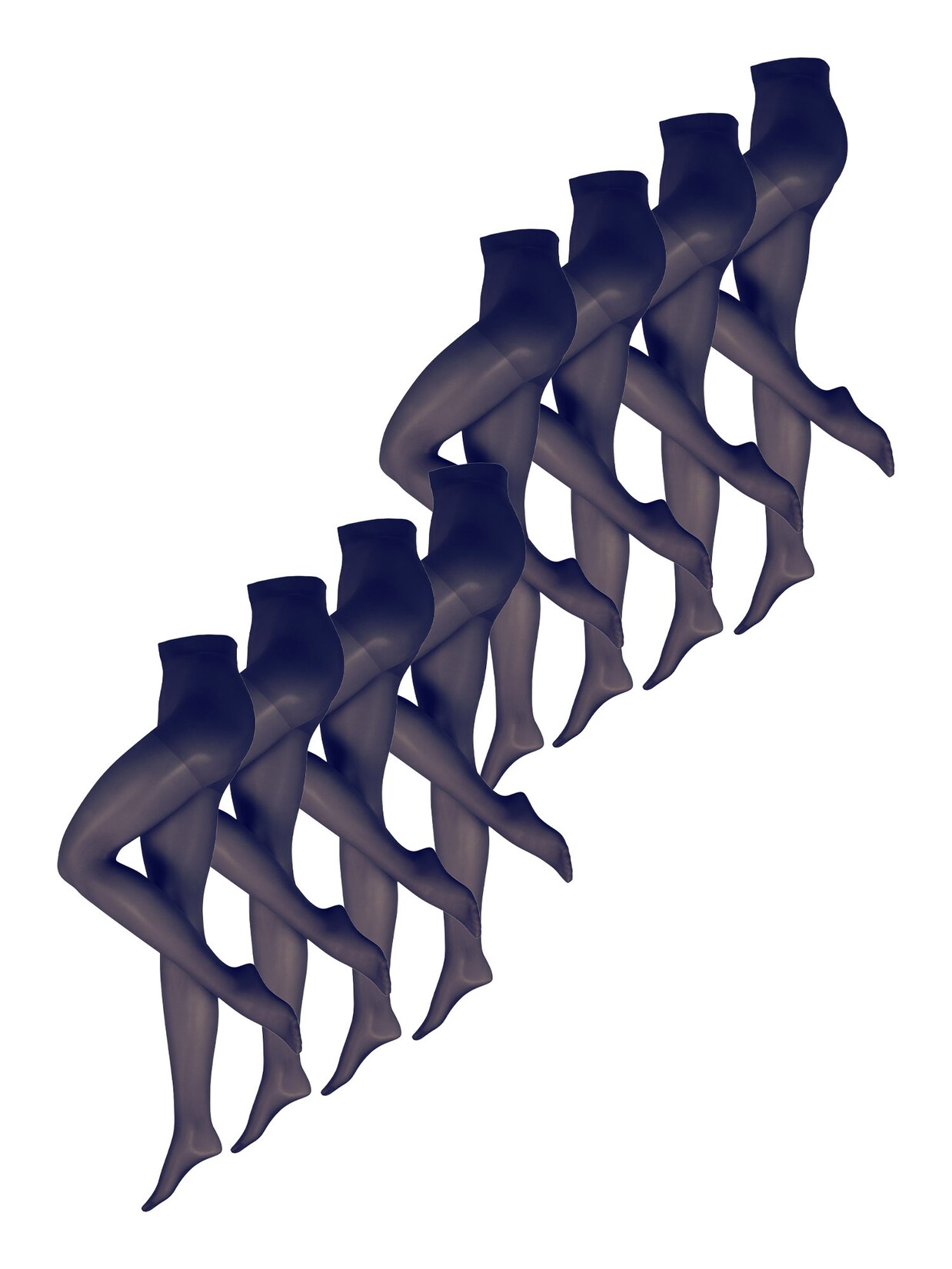 NUR DIE Damen Feinstrumpfhose Fit in Form 40 DEN 8