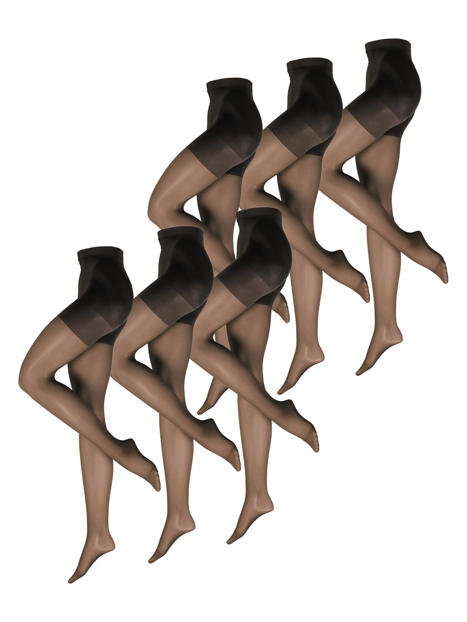 NUR DIE Damen Feinstrumpfhose Bauch-Beine-Po 20 DEN 6 - Bild 1