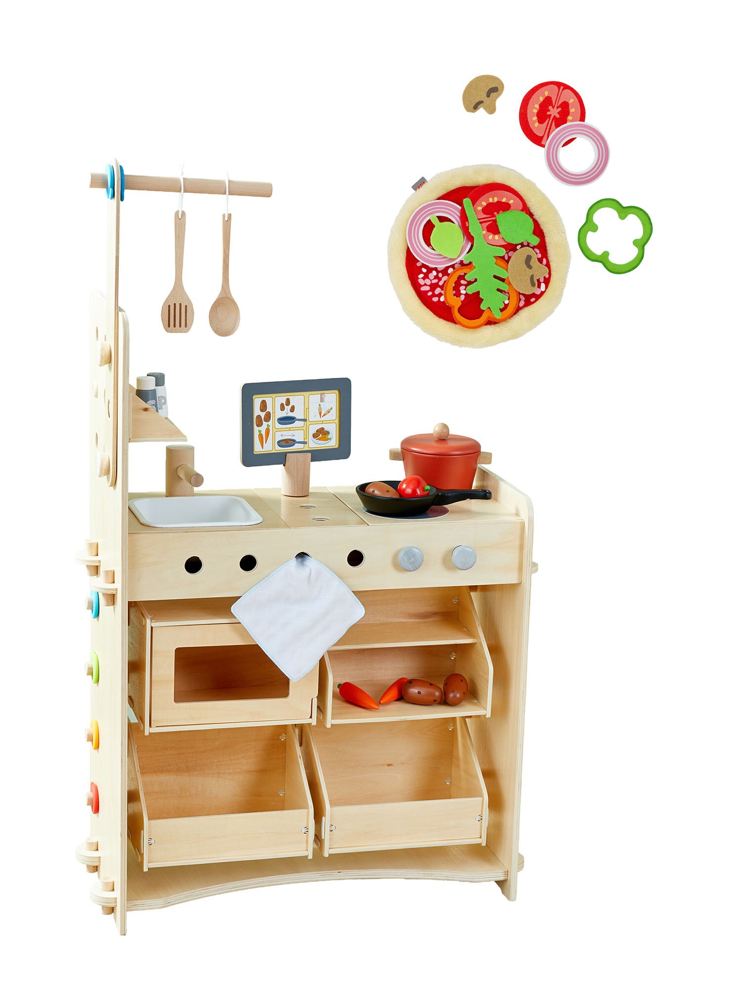 HABA Unisex Kaufladen Creative Play Studio 4 in 1 Set 1er Pack - Bild 1