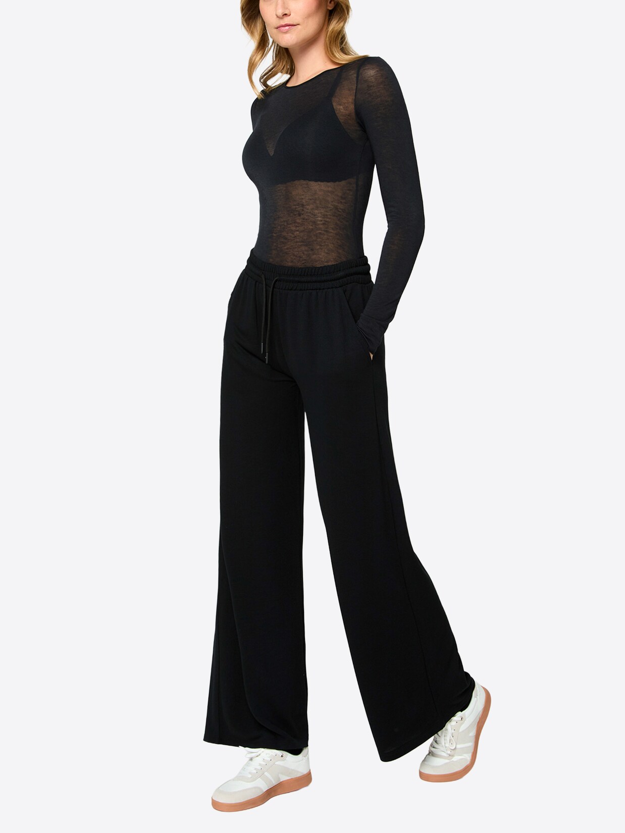 NUR DIE Damen Sweatpants Wide 1er Pack