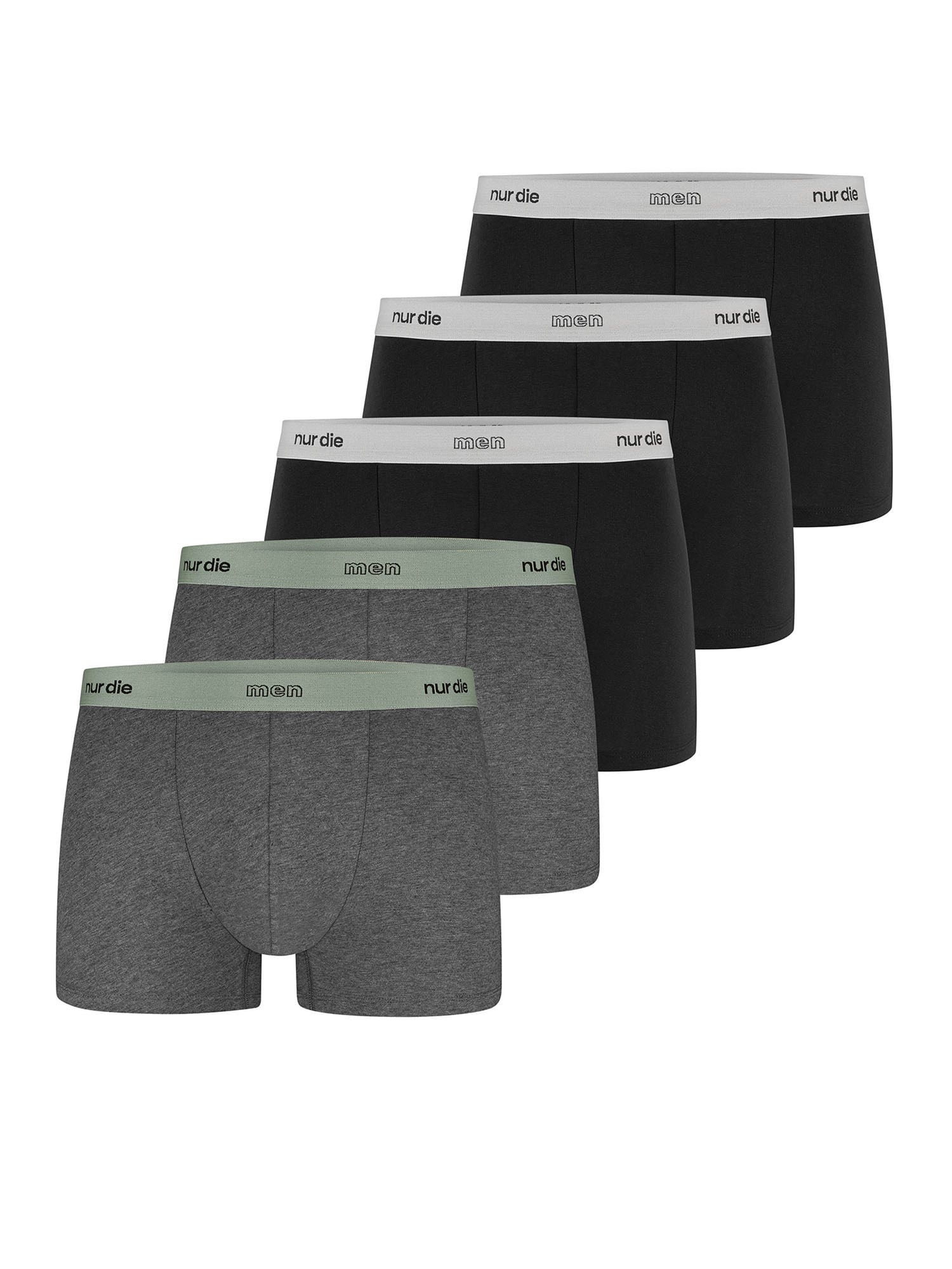 NUR DIE Herren Boxer Organic Cotton 5er Pack - Bild 1