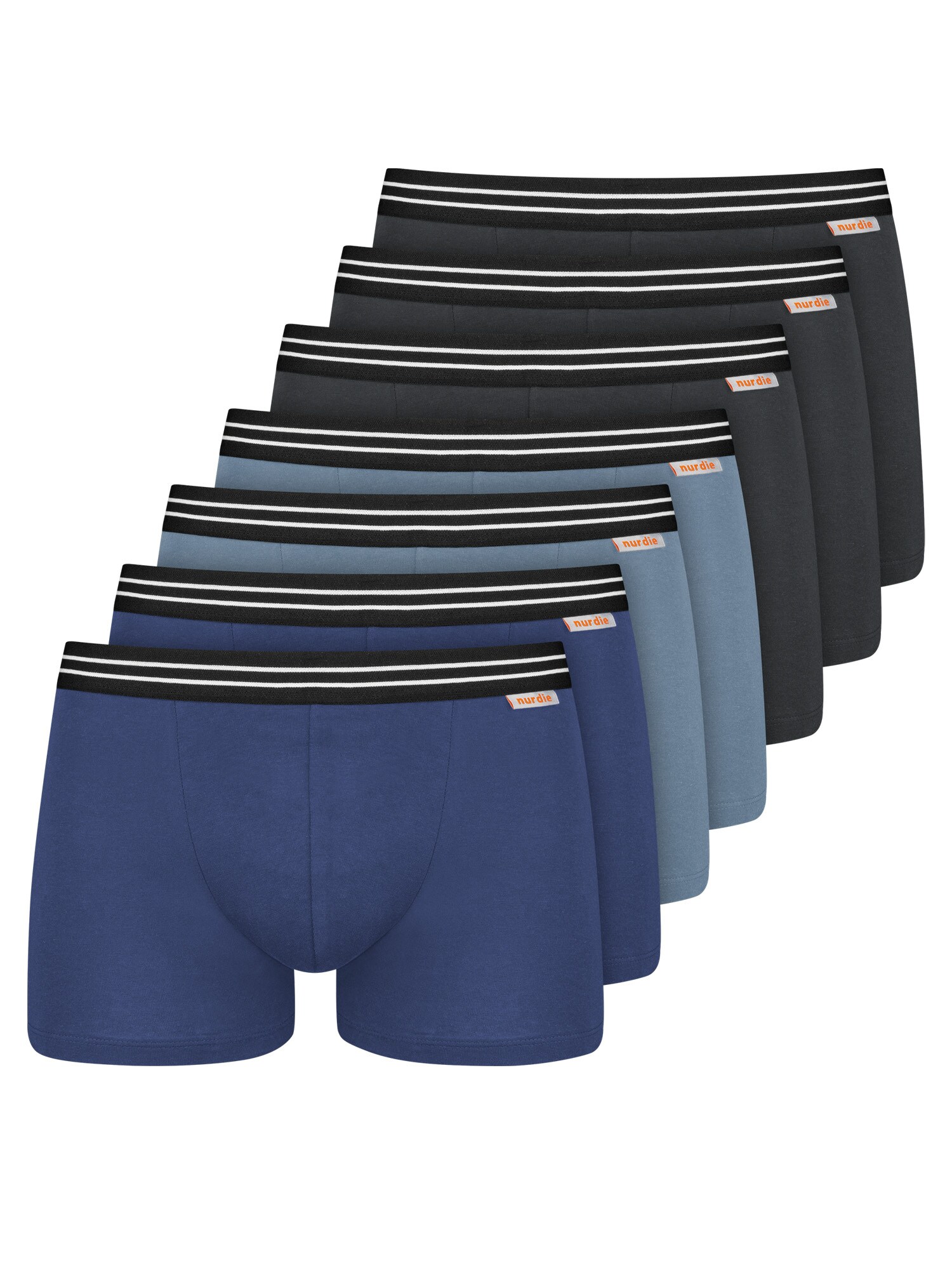 NUR DIE Herren Boxer Cotton Stretch 7er Pack - Bild 1