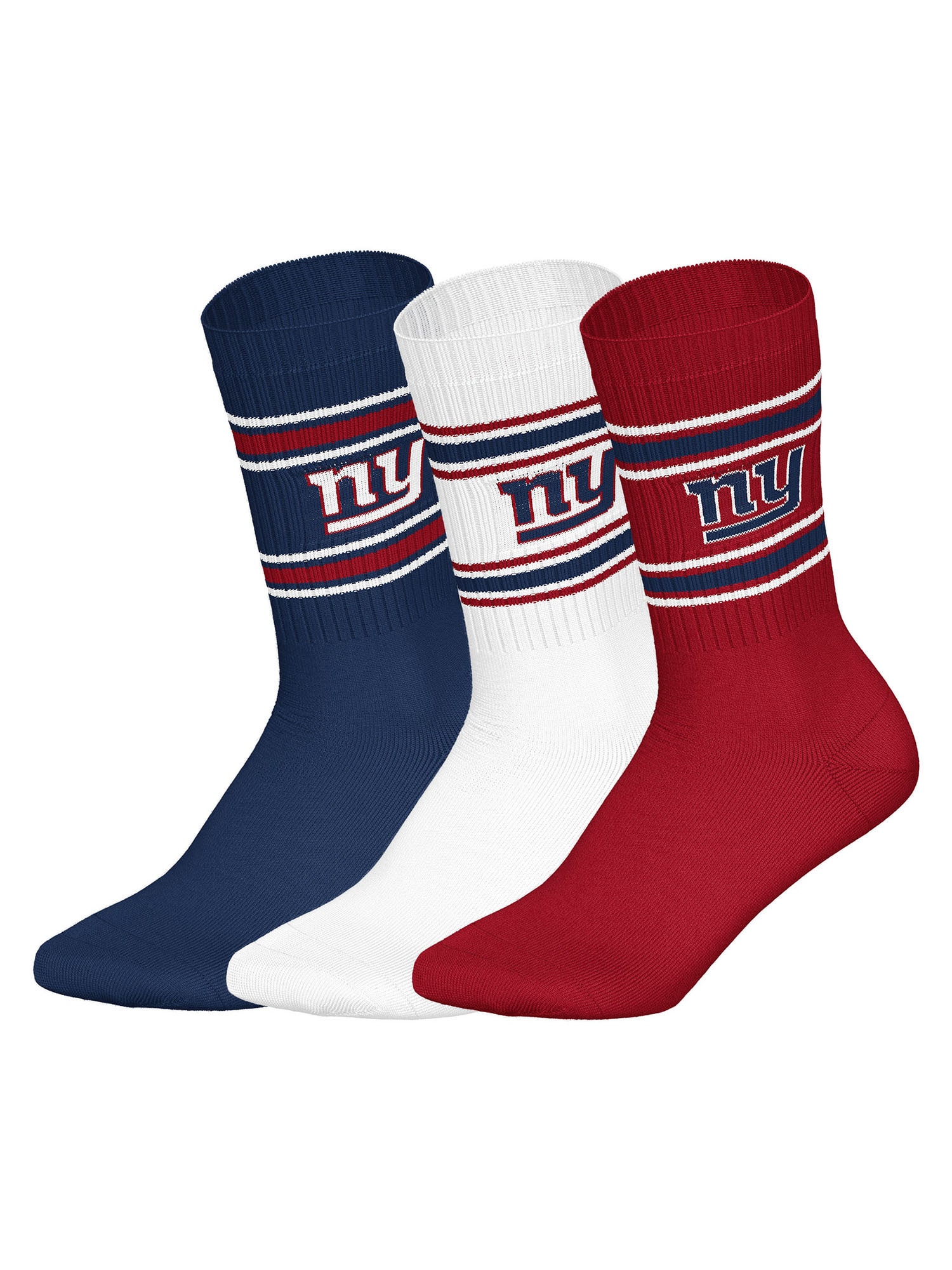 Huddle Unisex Freizeitsocken NY Giants Crew 3er Pack - Bild 1