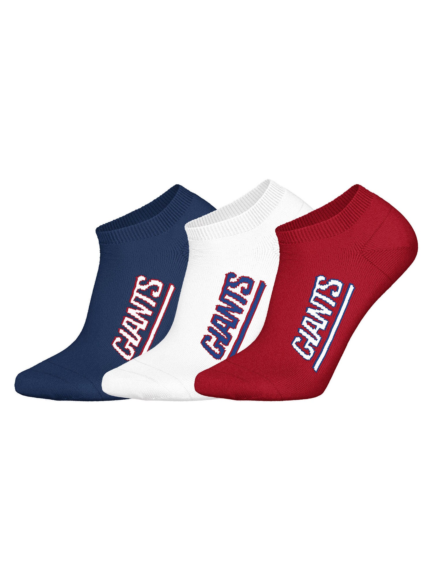 Huddle Unisex Freizeitsocken NY Giants Sneaker 3er Pack - Bild 1