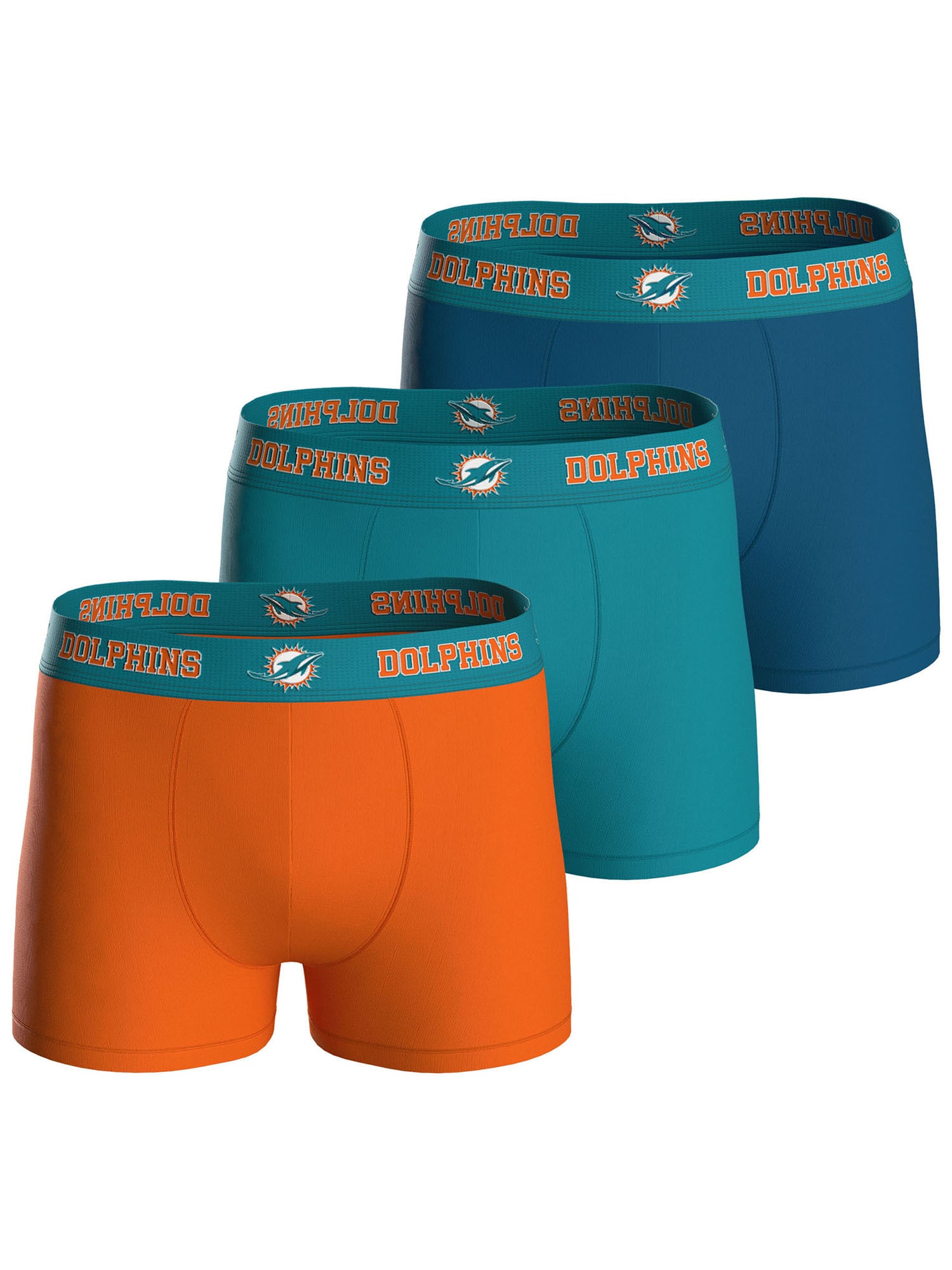 Huddle Herren Boxer Miami Dolphins 3er Pack - Bild 1