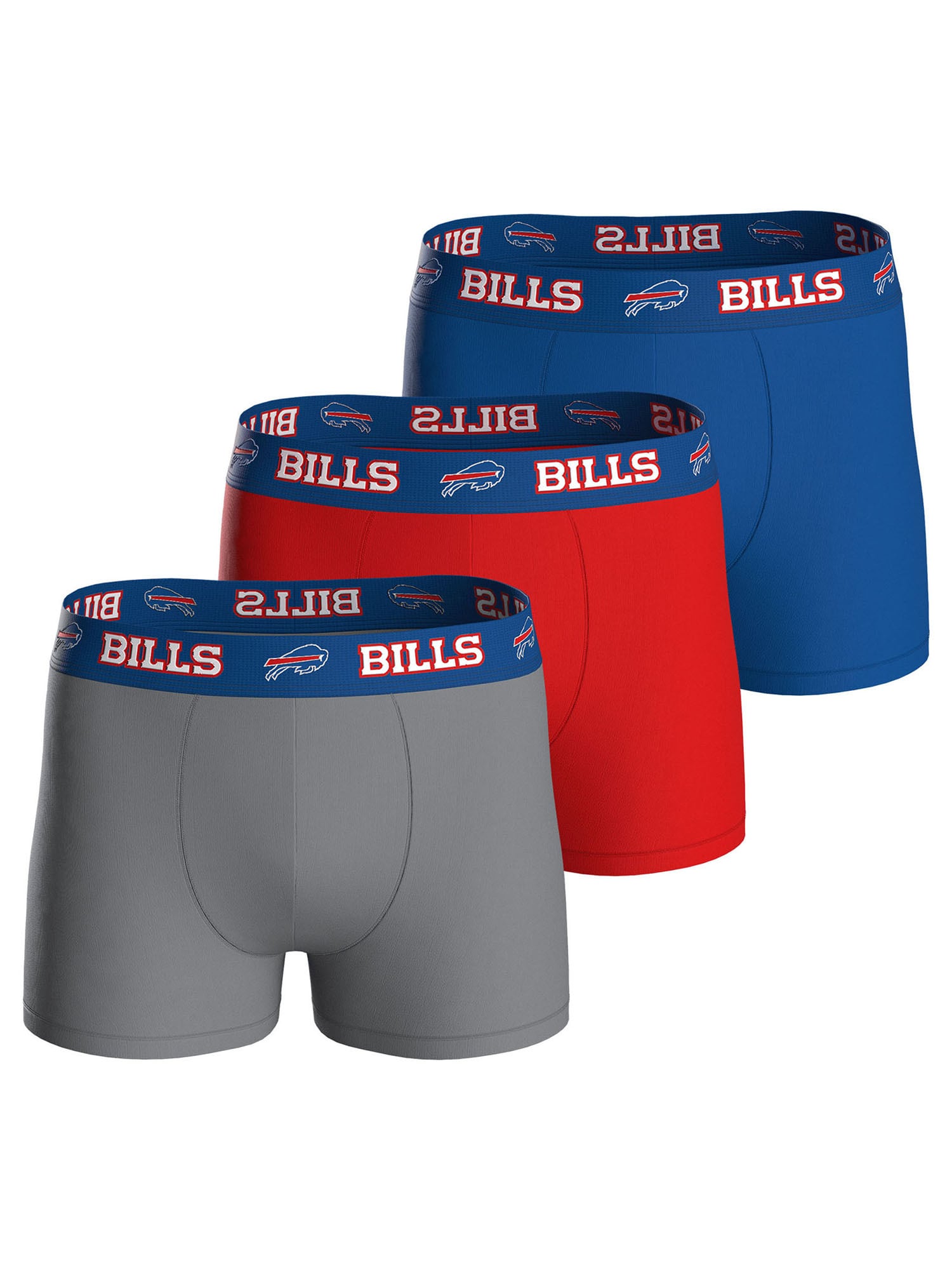 Huddle Herren Boxer Buffalo Bills 3er Pack - Bild 1