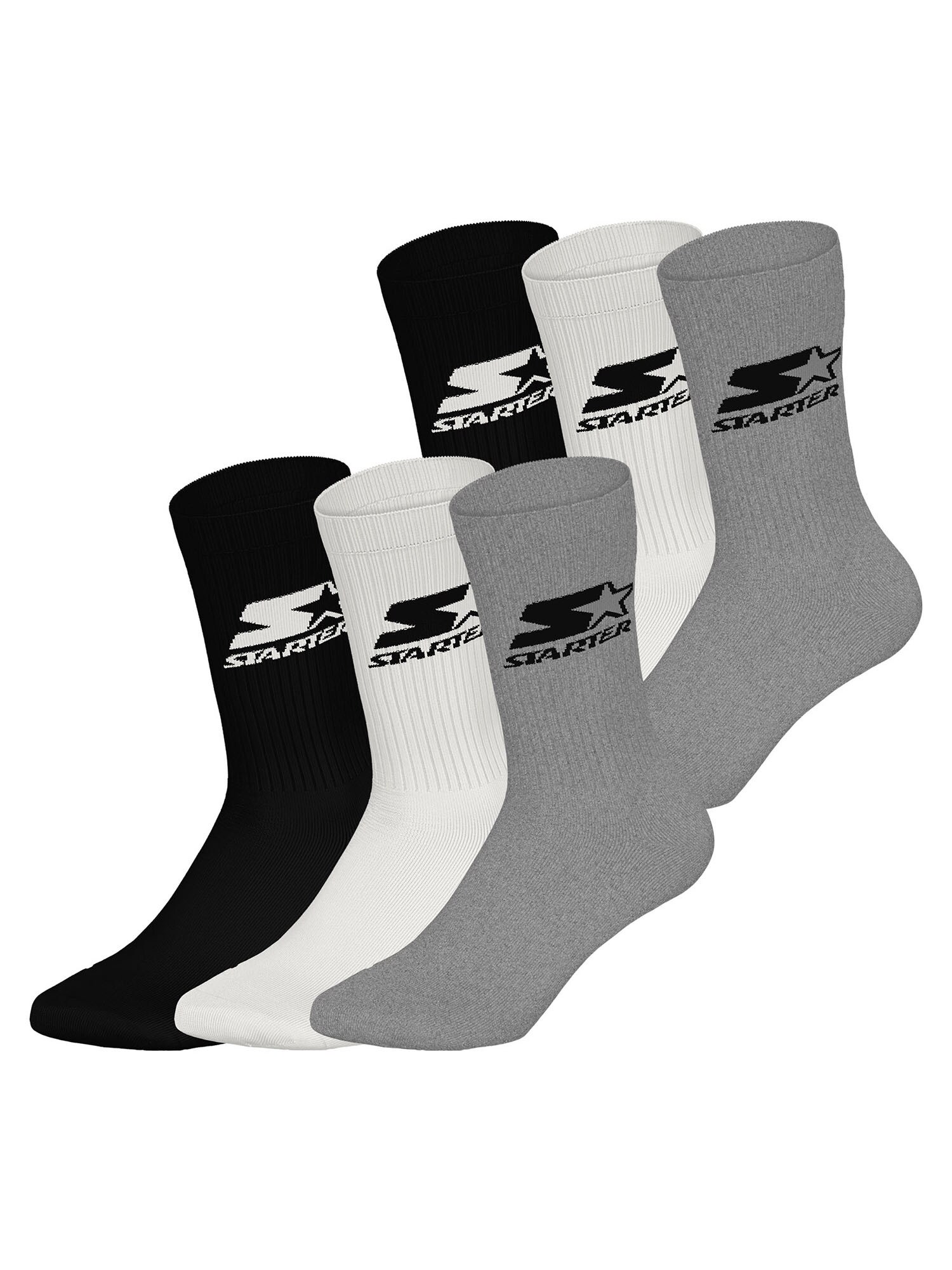 Starter Unisex Basicsocken Crew 6er Pack - Bild 1