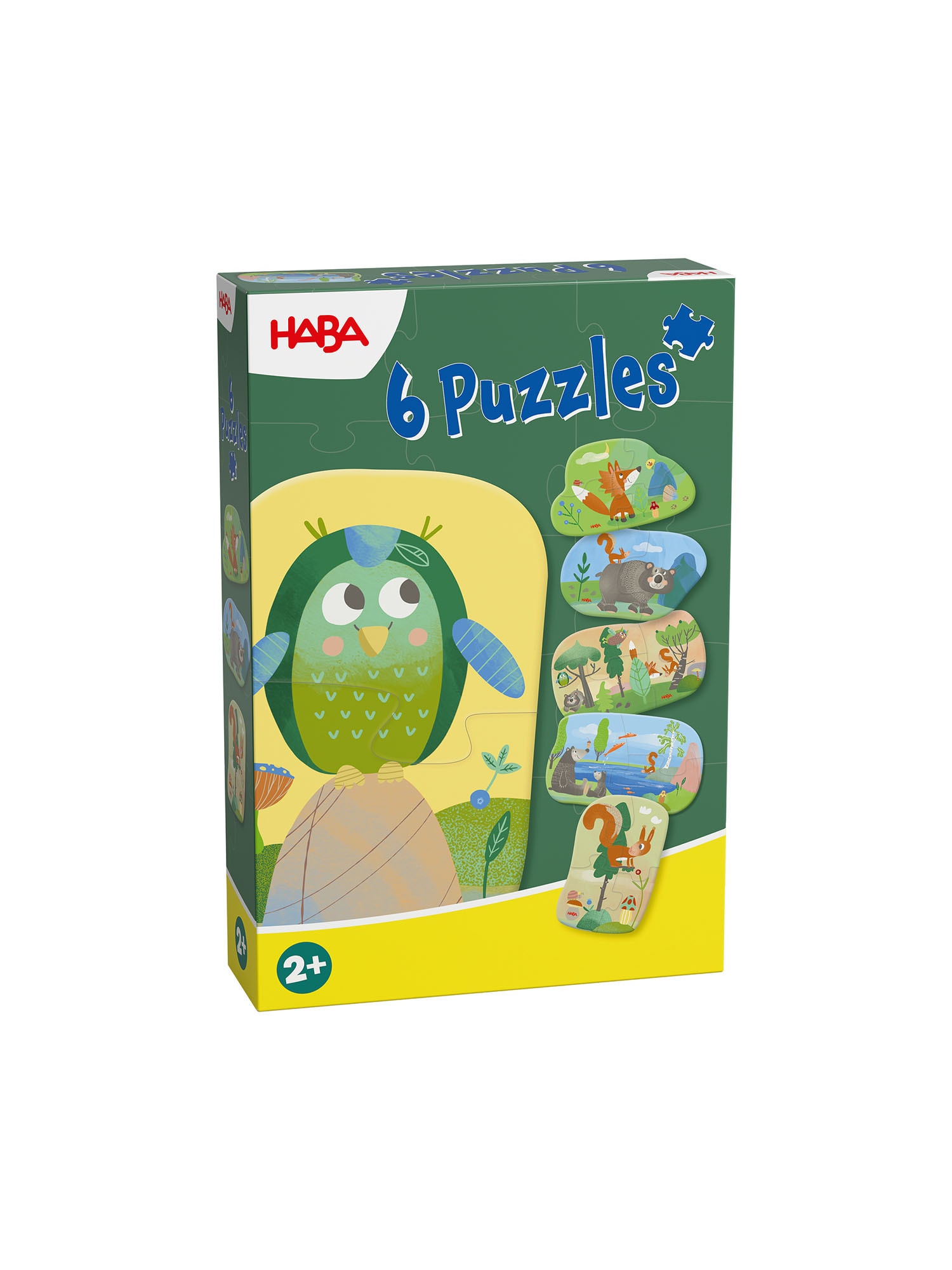 HABA Unisex Steckpuzzle Meine ersten Puzzle 2er Pack - Bild 1