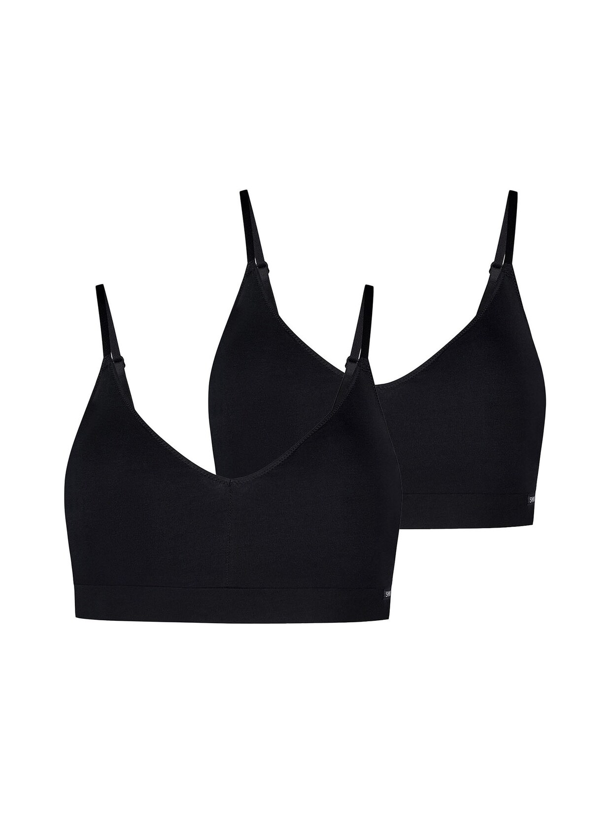 SKINY Damen Soft-BH Cotton Essentials 2er Pack