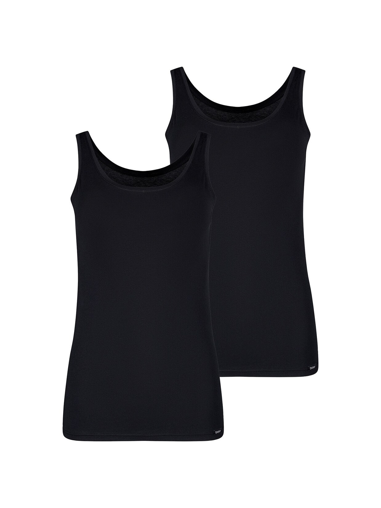 SKINY Damen Tanktop Cotton Essentials 2er Pack