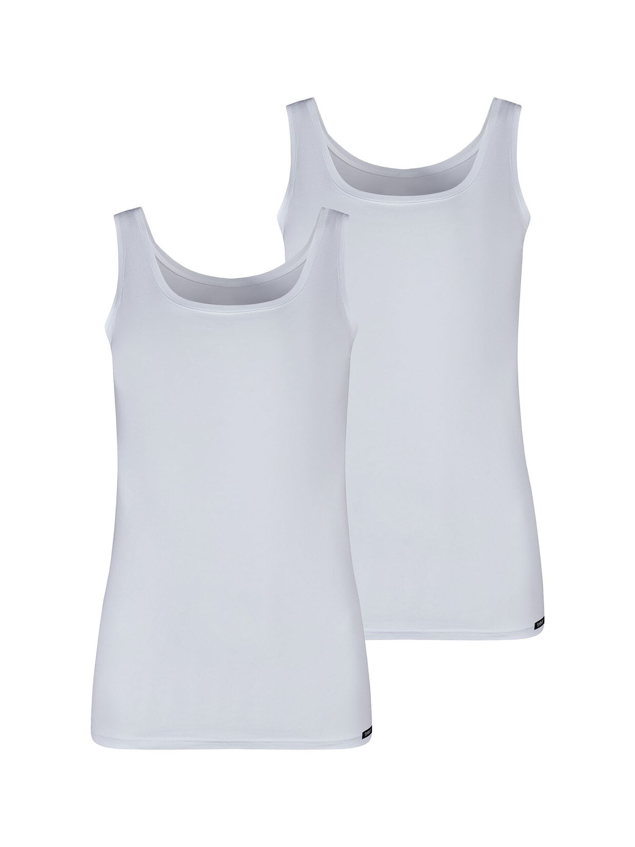 SKINY Damen Tanktop Cotton Essentials 2er Pack