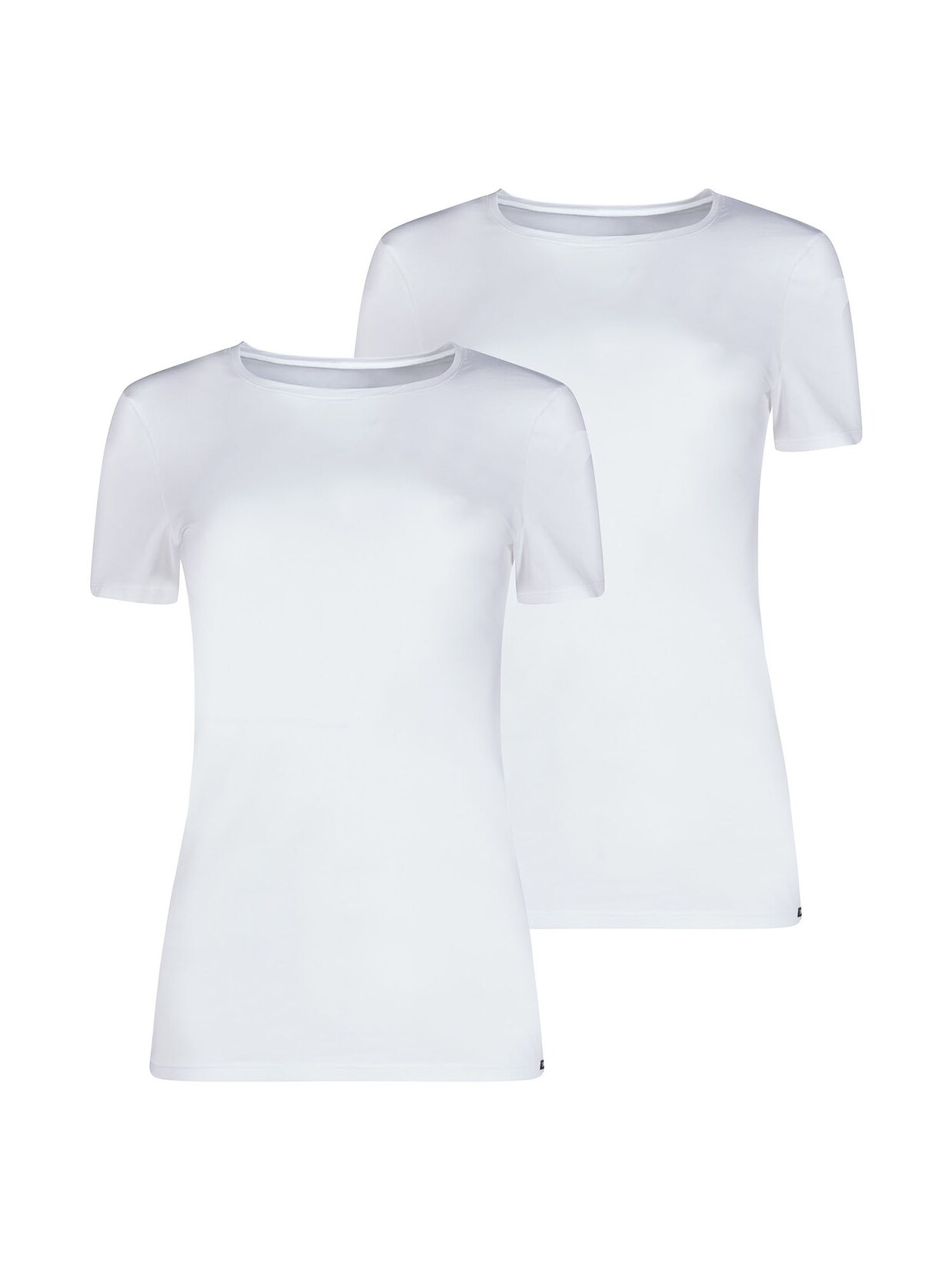 SKINY Damen T-Shirt Cotton Essentials 2er Pack
