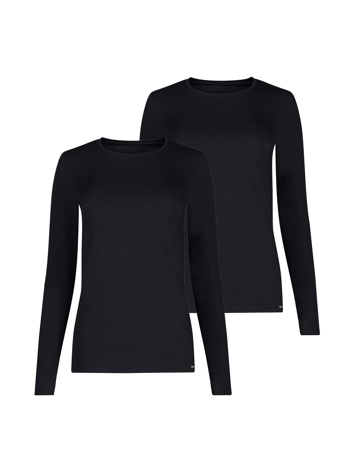 SKINY Damen T-Shirt Cotton Essentials 2er Pack