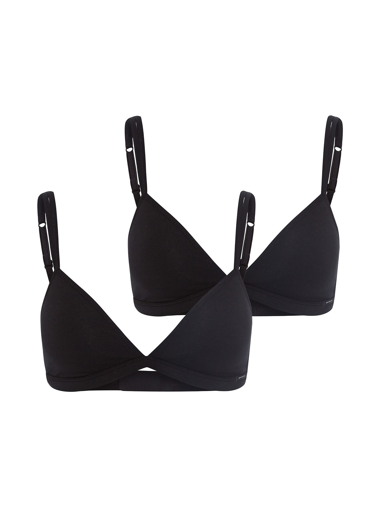 SKINY Damen Triangel-BH Cotton Essentials 2er Pack - Bild 1