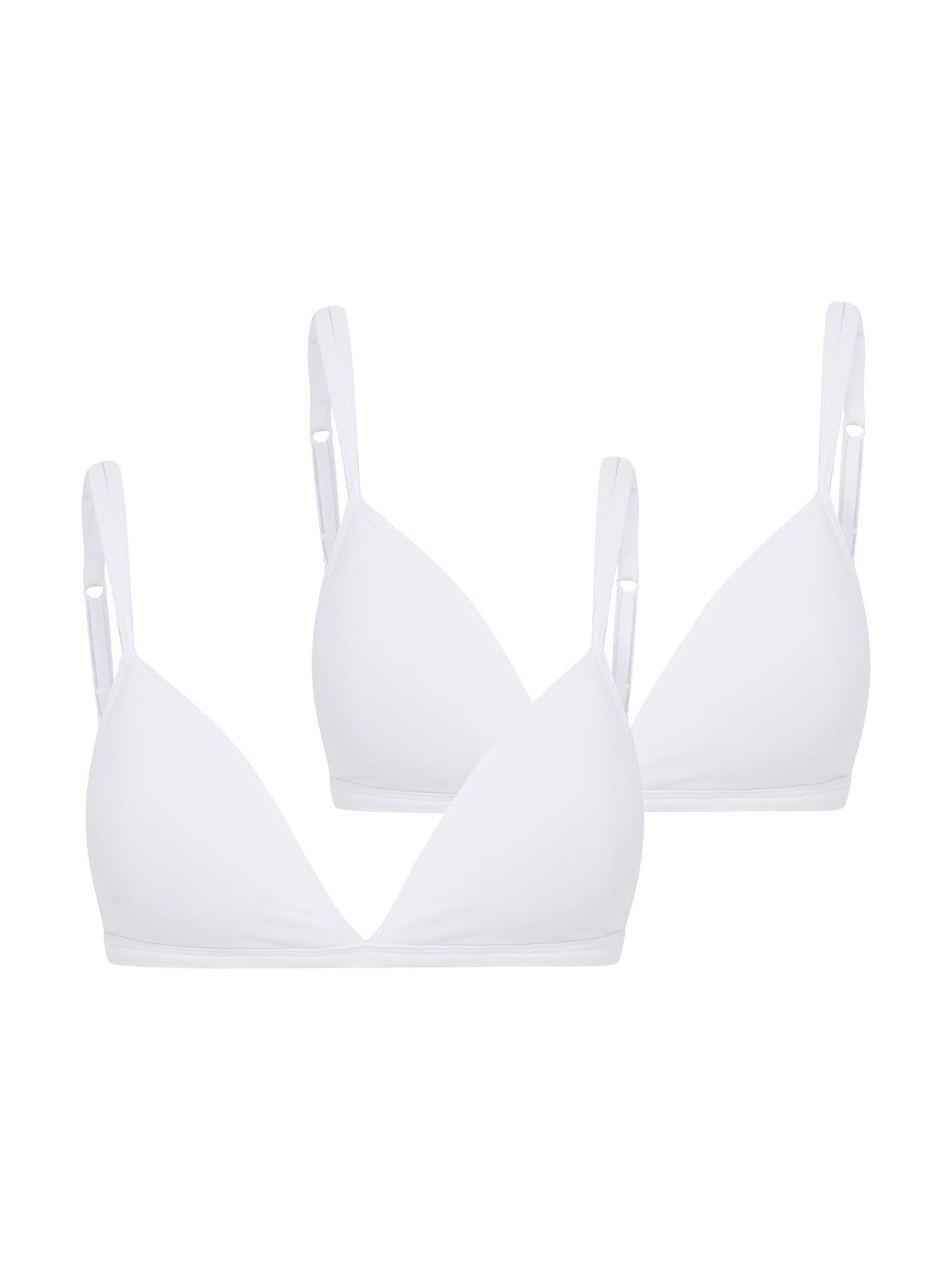 SKINY Damen Triangel-BH Cotton Essentials 2er Pack - Bild 1