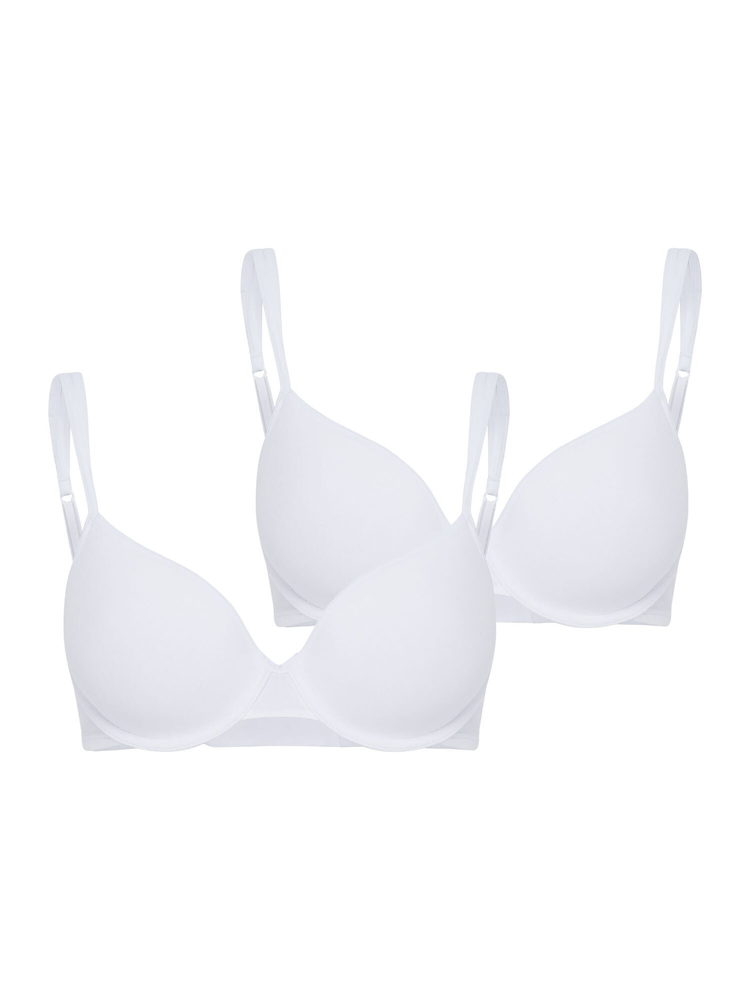 SKINY Damen Schalen-BH Cotton Essentials 2er Pack - Bild 1