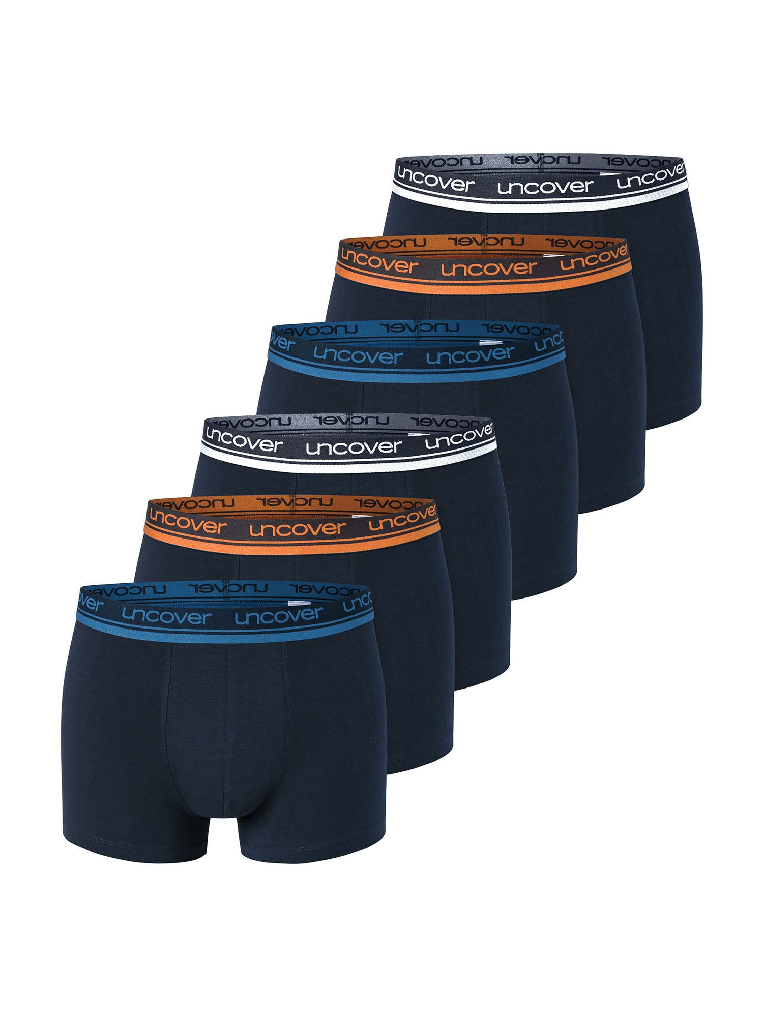 uncover by SCHIESSER Herren Trunk Cotton Serie 6er Pack - Bild 1