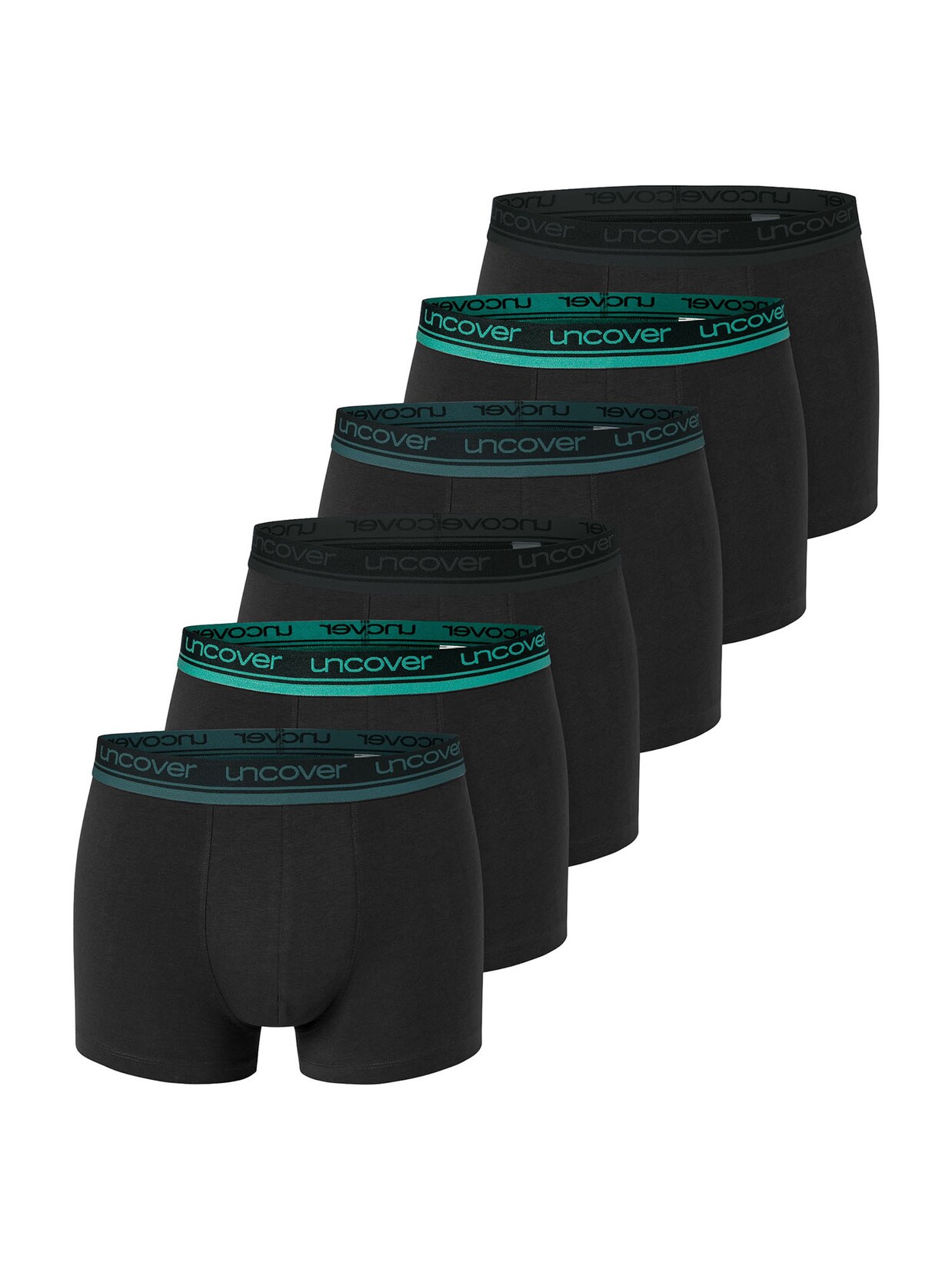 uncover by SCHIESSER Herren Trunk Cotton Serie 6er Pack