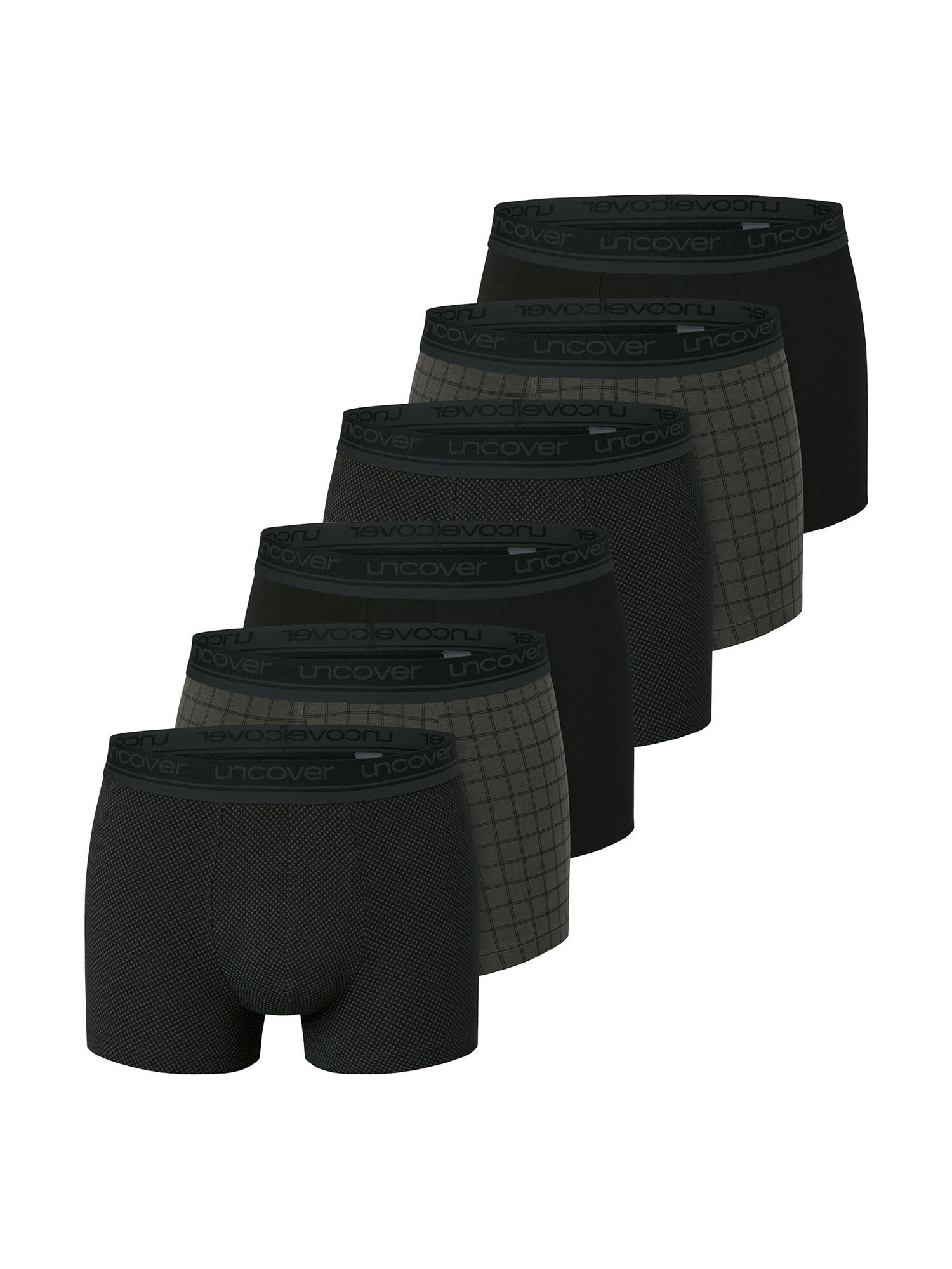 uncover by SCHIESSER Herren Trunk Cotton Serie 6er Pack - Bild 1