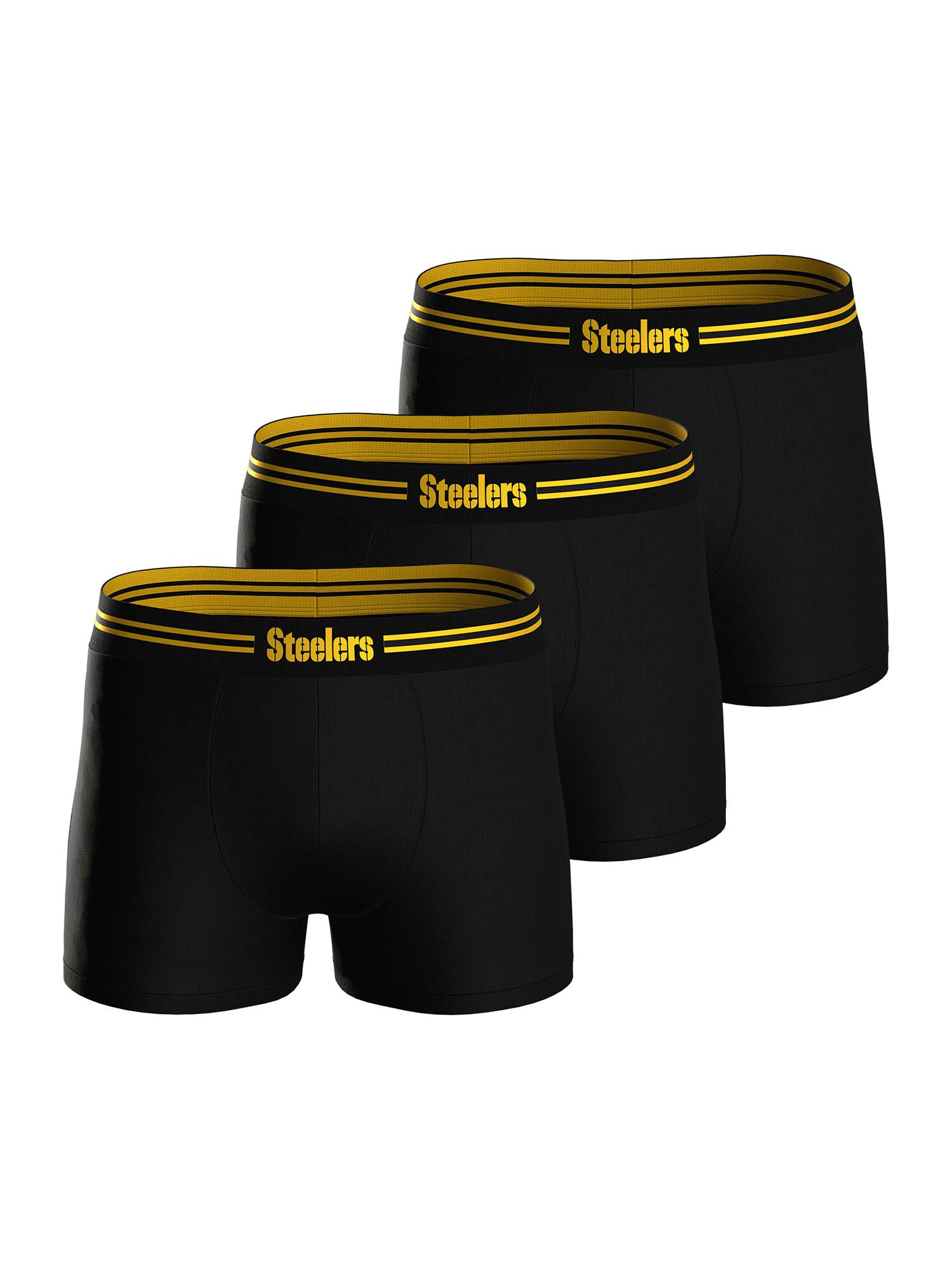 Huddle Herren Boxer Pittsburgh Steelers 3er Pack - Bild 1