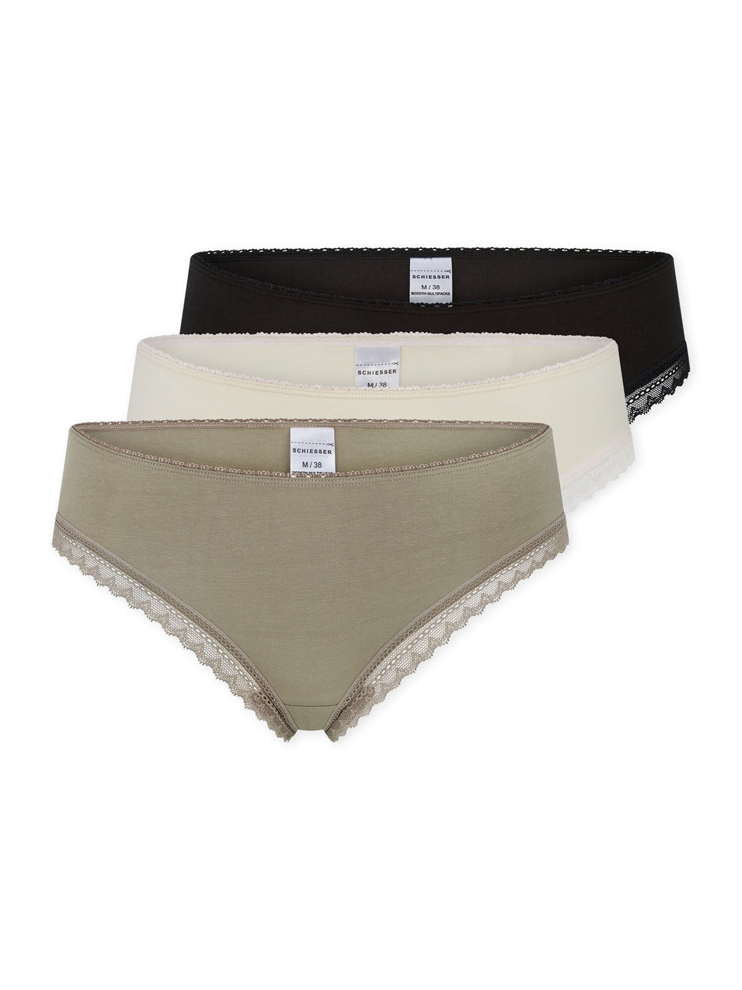 Schiesser Damen String Modern 3er Pack - Bild 1