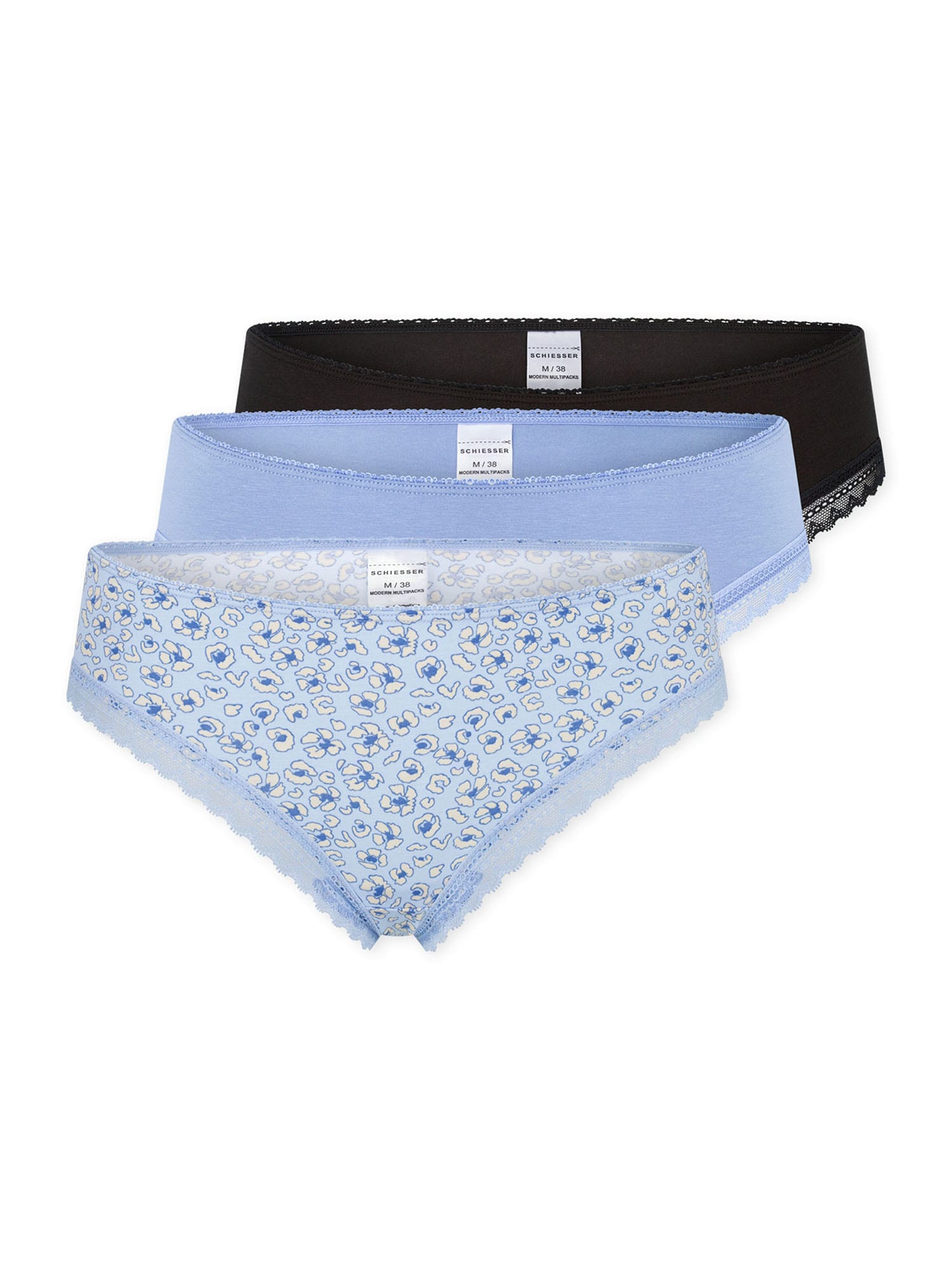 Schiesser Damen String Modern 3er Pack - Bild 1