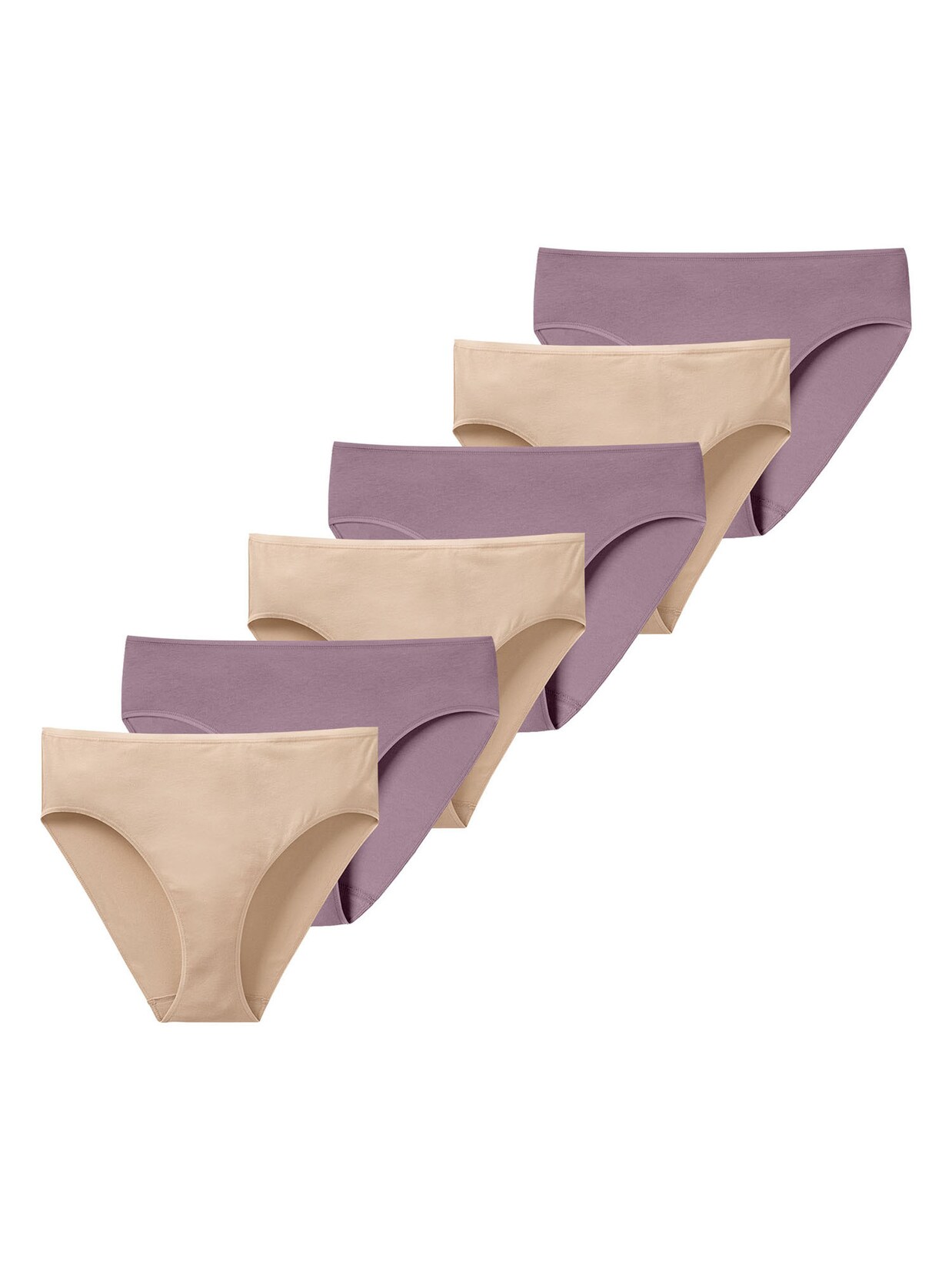 Schiesser Damen Slip Essentials 6er Pack