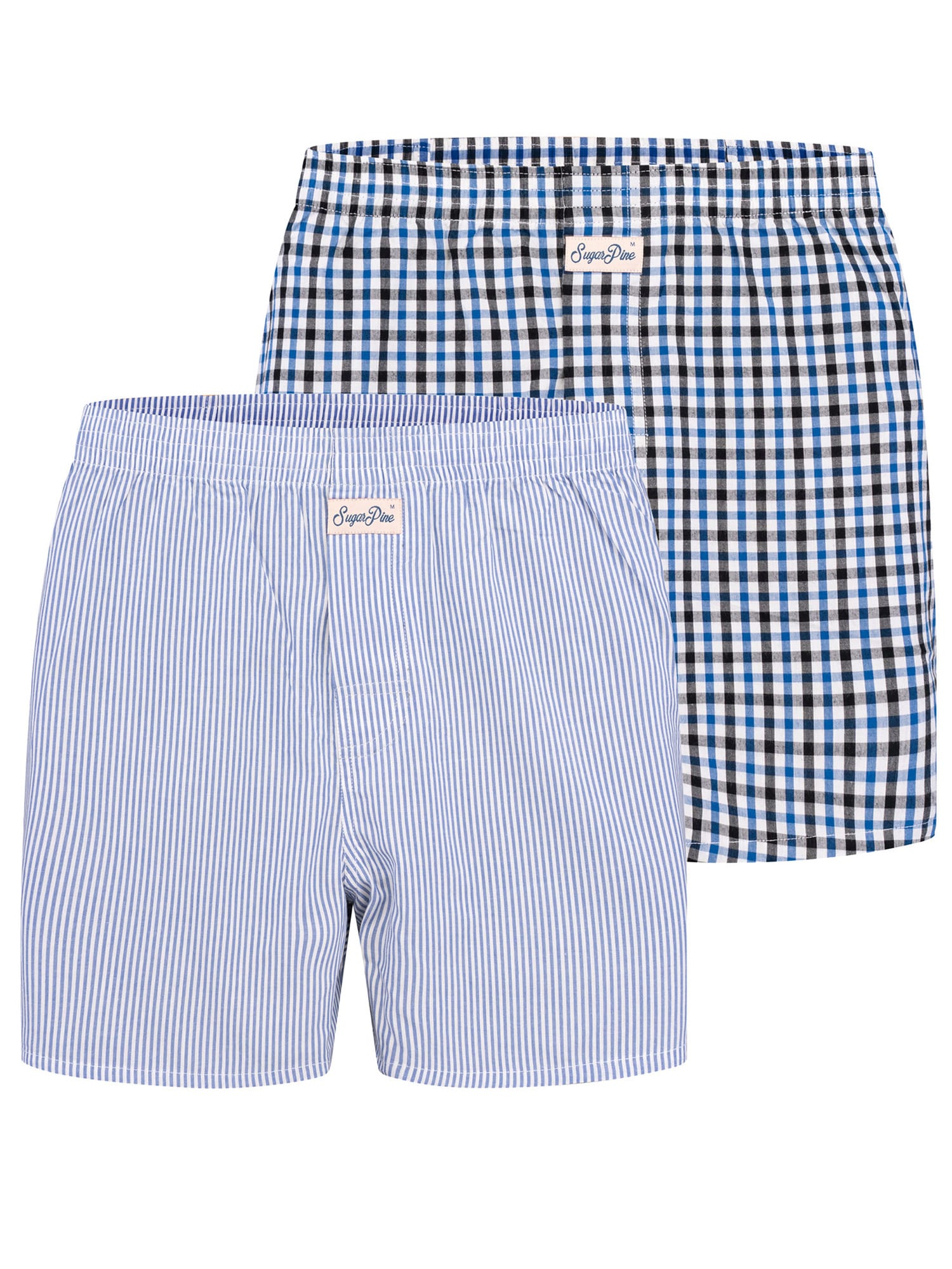 Sugar Pine Herren Boxer Mix Karos 2er Pack - Bild 1