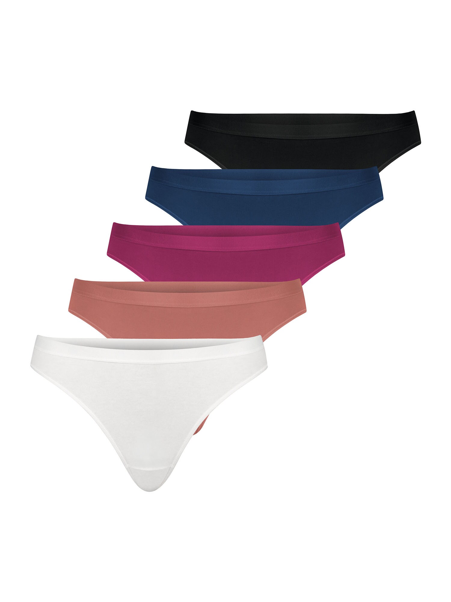 NUR DIE Damen String Basic 5er Pack - Bild 1