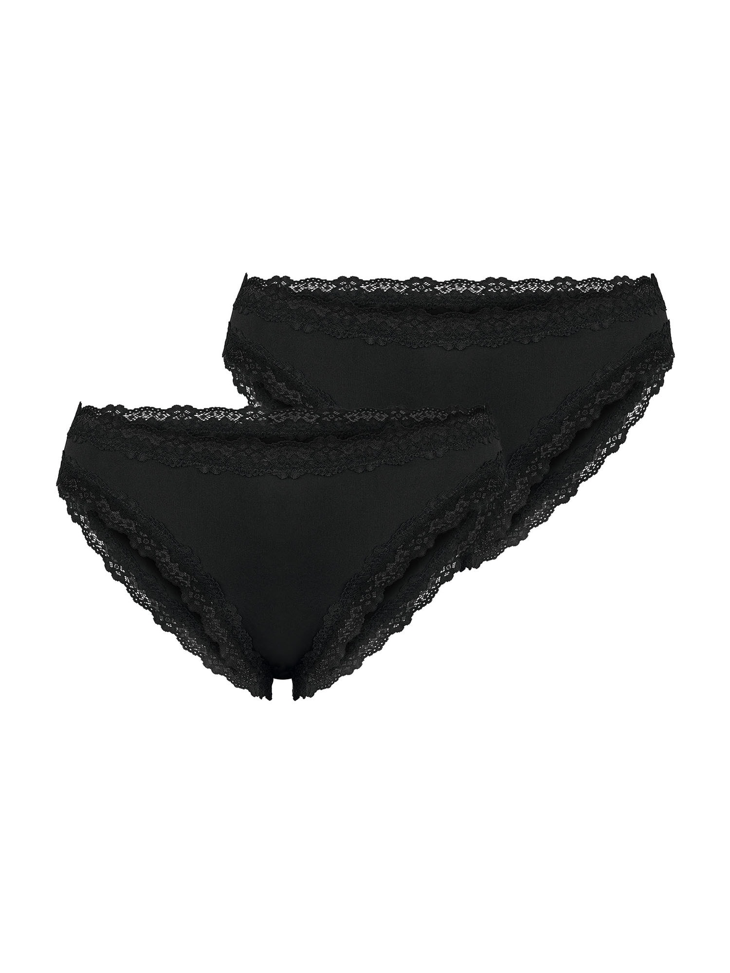 NUR DIE Damen Panty Invisible Seamless Lace 2er Pack - Bild 1