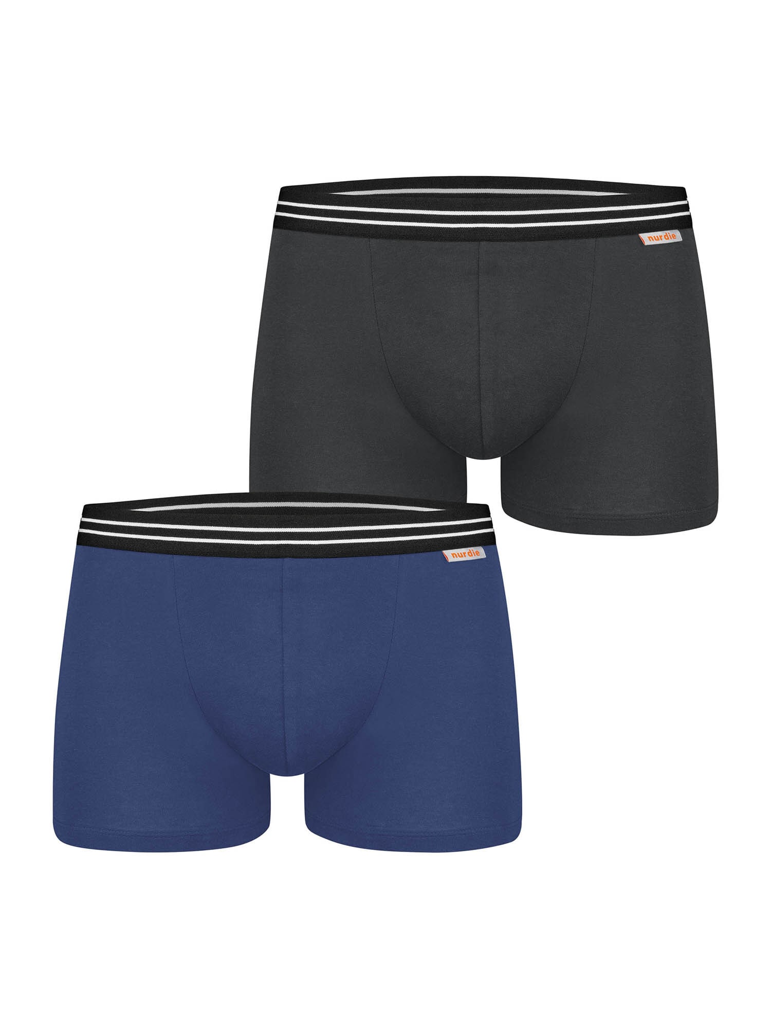 NUR DIE Herren Boxer Cotton Stretch 2er Pack - Bild 1