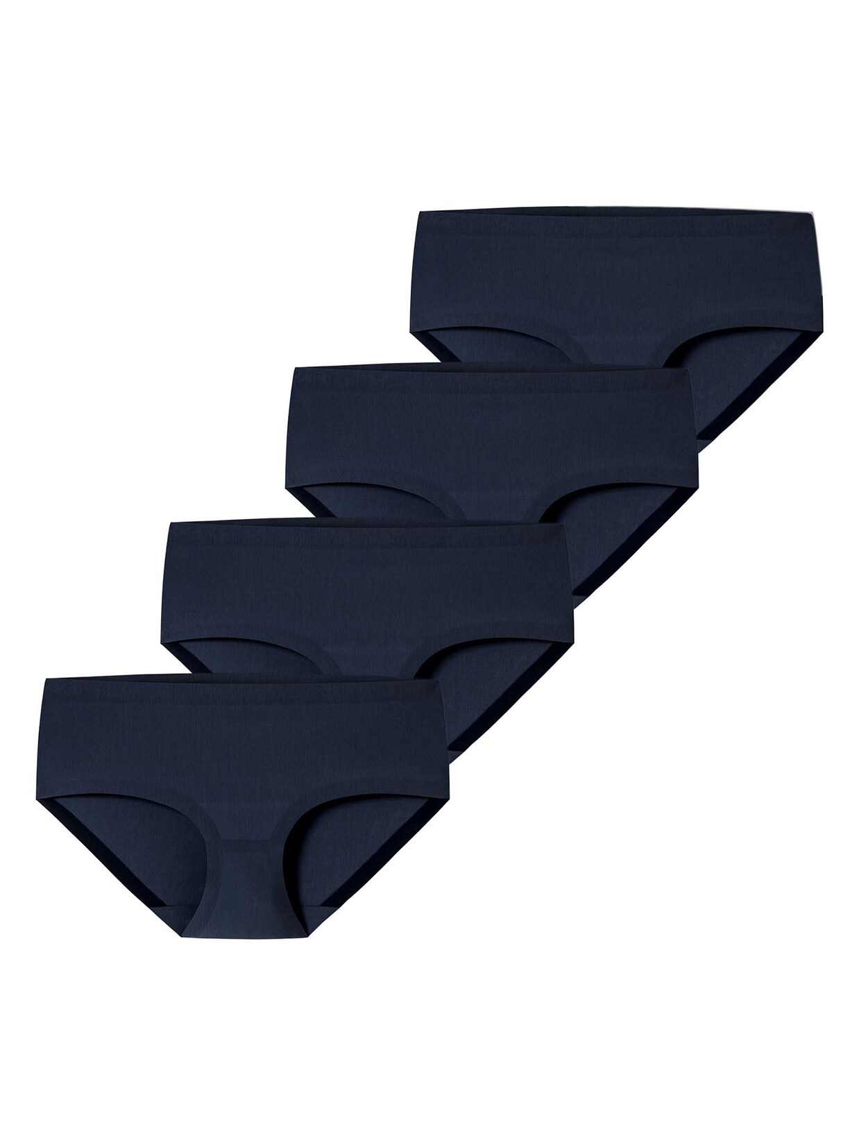 Schiesser Damen Panty Invisible Cotton 4er Pack