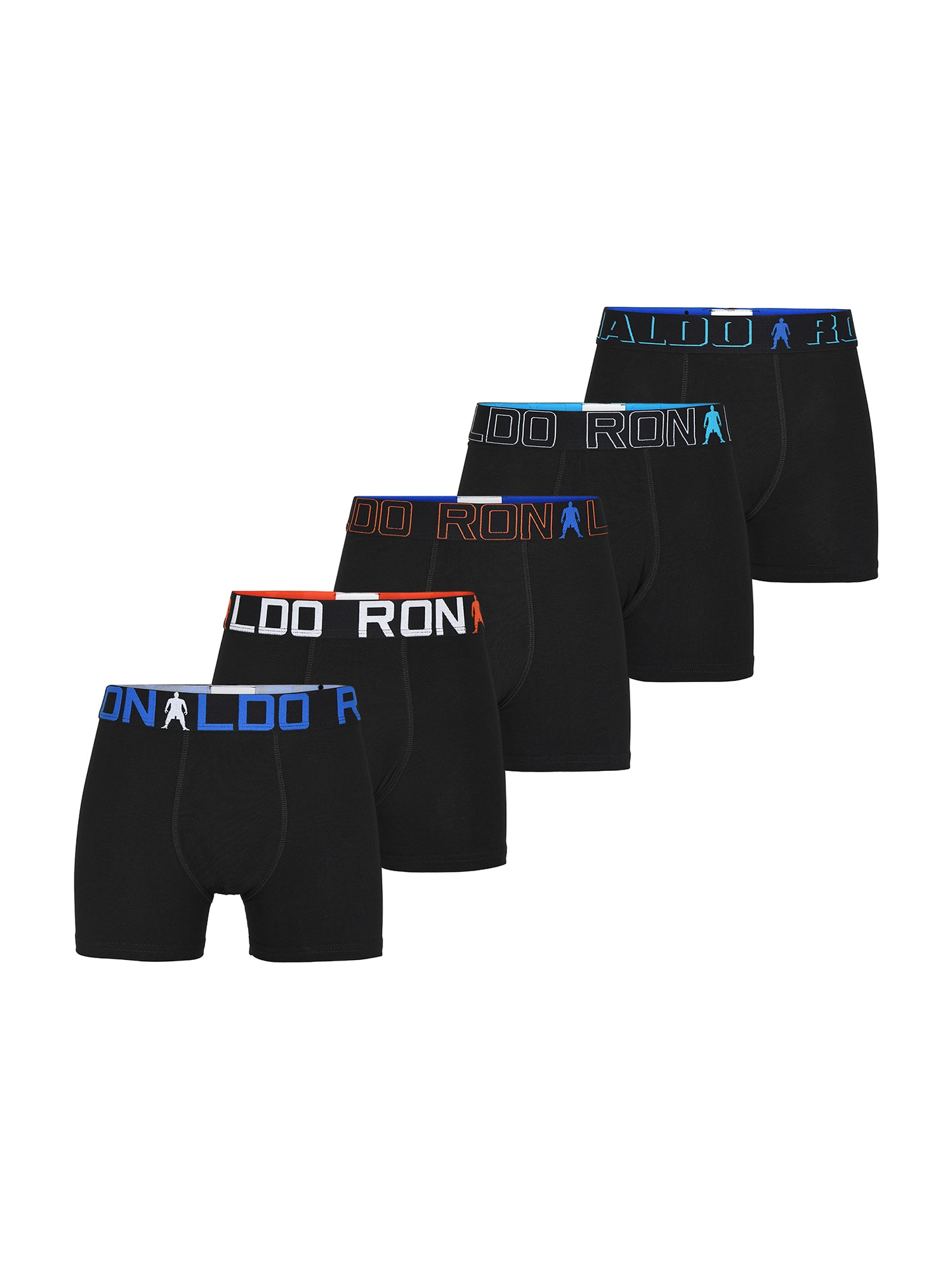 CR7 Cristiano Ronaldo Jungen Retro Pants Boys BASIC 5er Pack - Bild 1