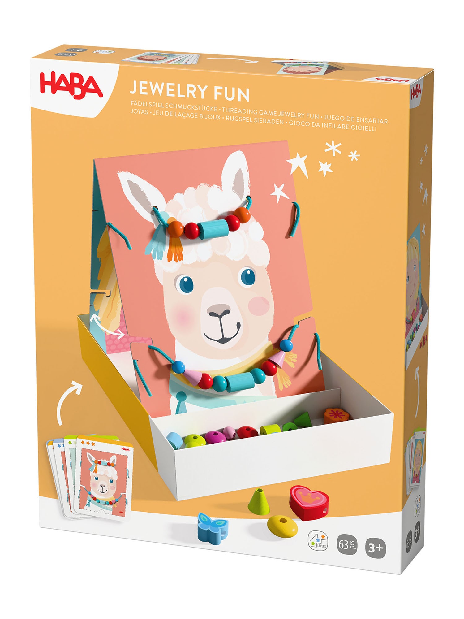HABA Unisex Spiel F&auml;delspiel Schmuckst&uuml;cke 1er Pack - Bild 1