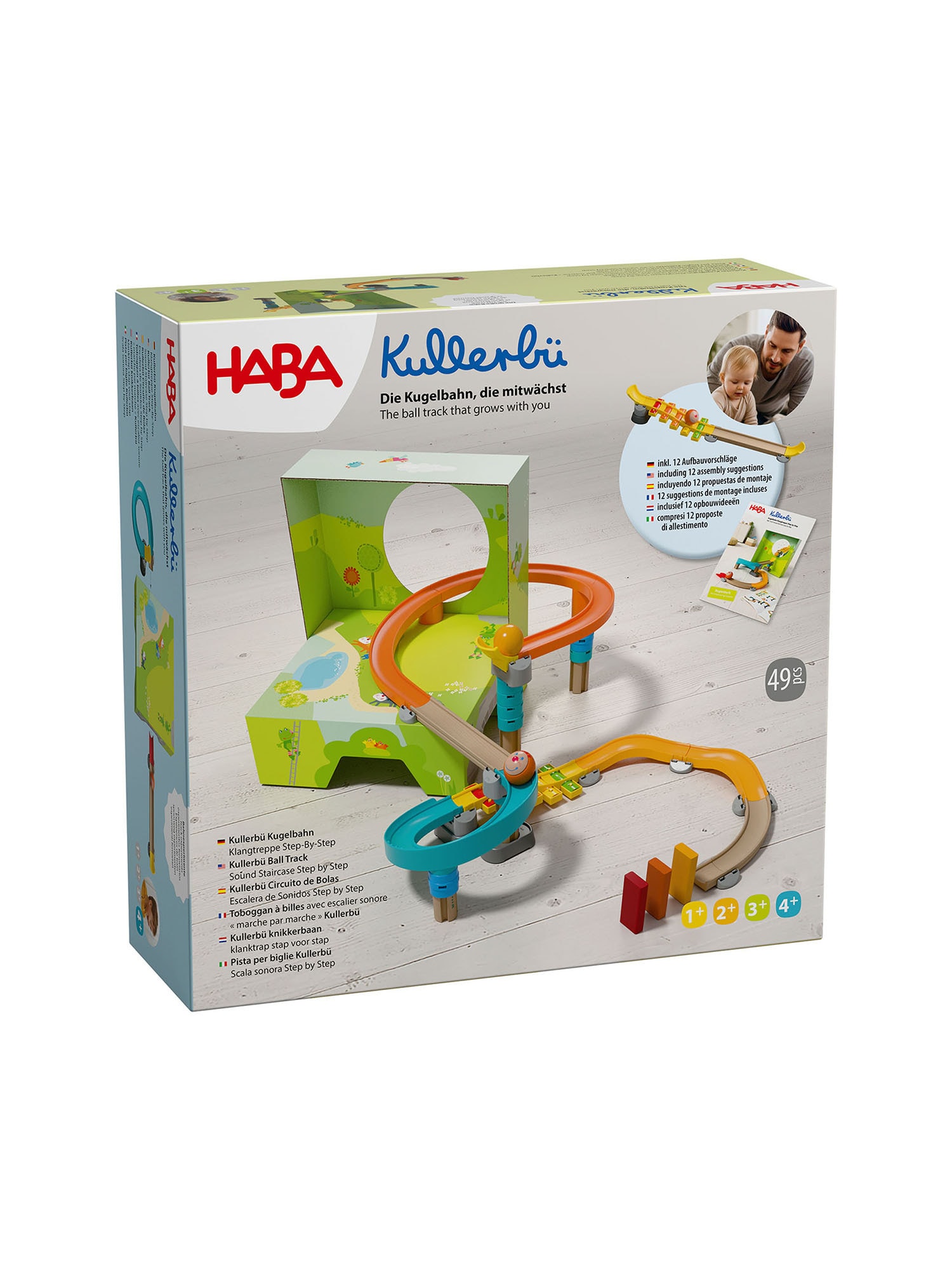 HABA Unisex Kugelbahn Kullerb&uuml; Klang 1er Pack - Bild 1