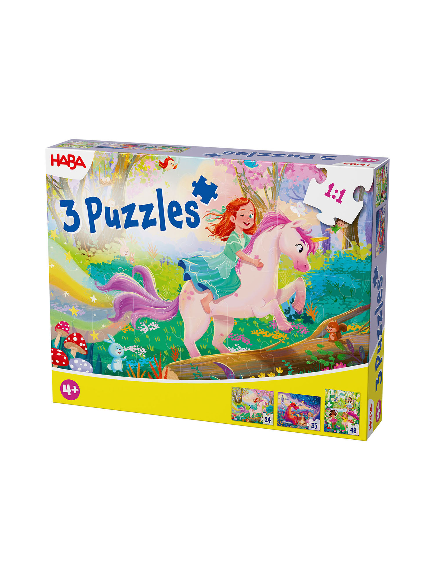 HABA Unisex Puzzle Zaubertr&auml;ume 1er Pack - Bild 1