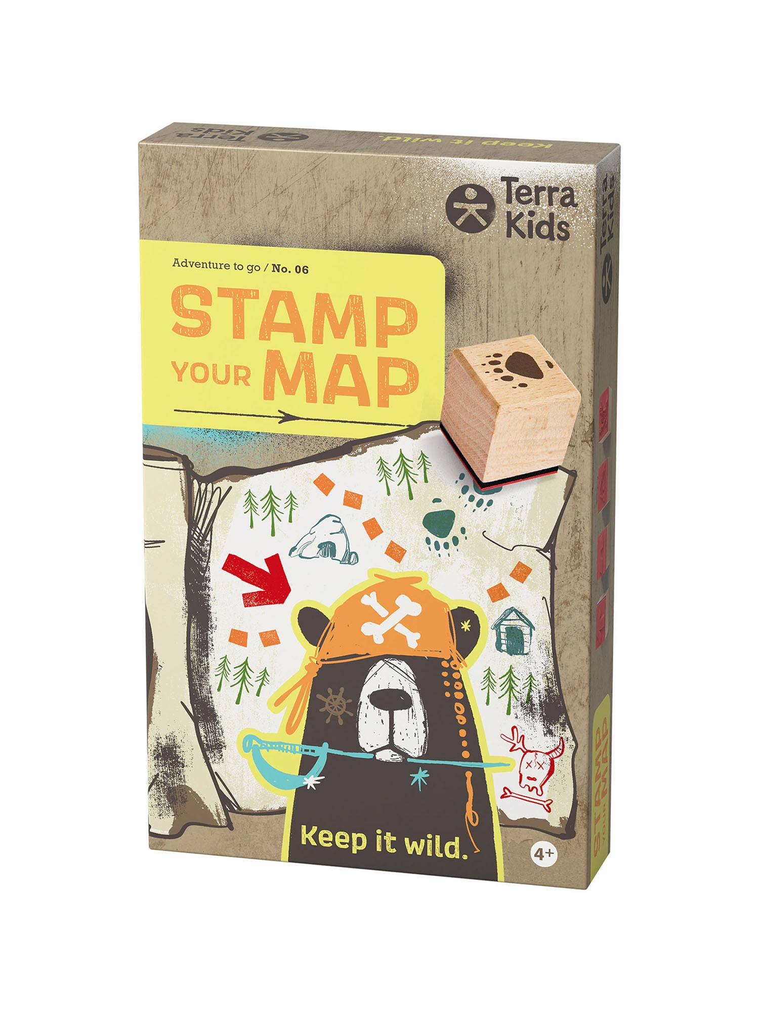 HABA Unisex Outdoor-Spielzeug Terra Kids Nr. 06 - Stamp your map 1er Pack - Bild 1