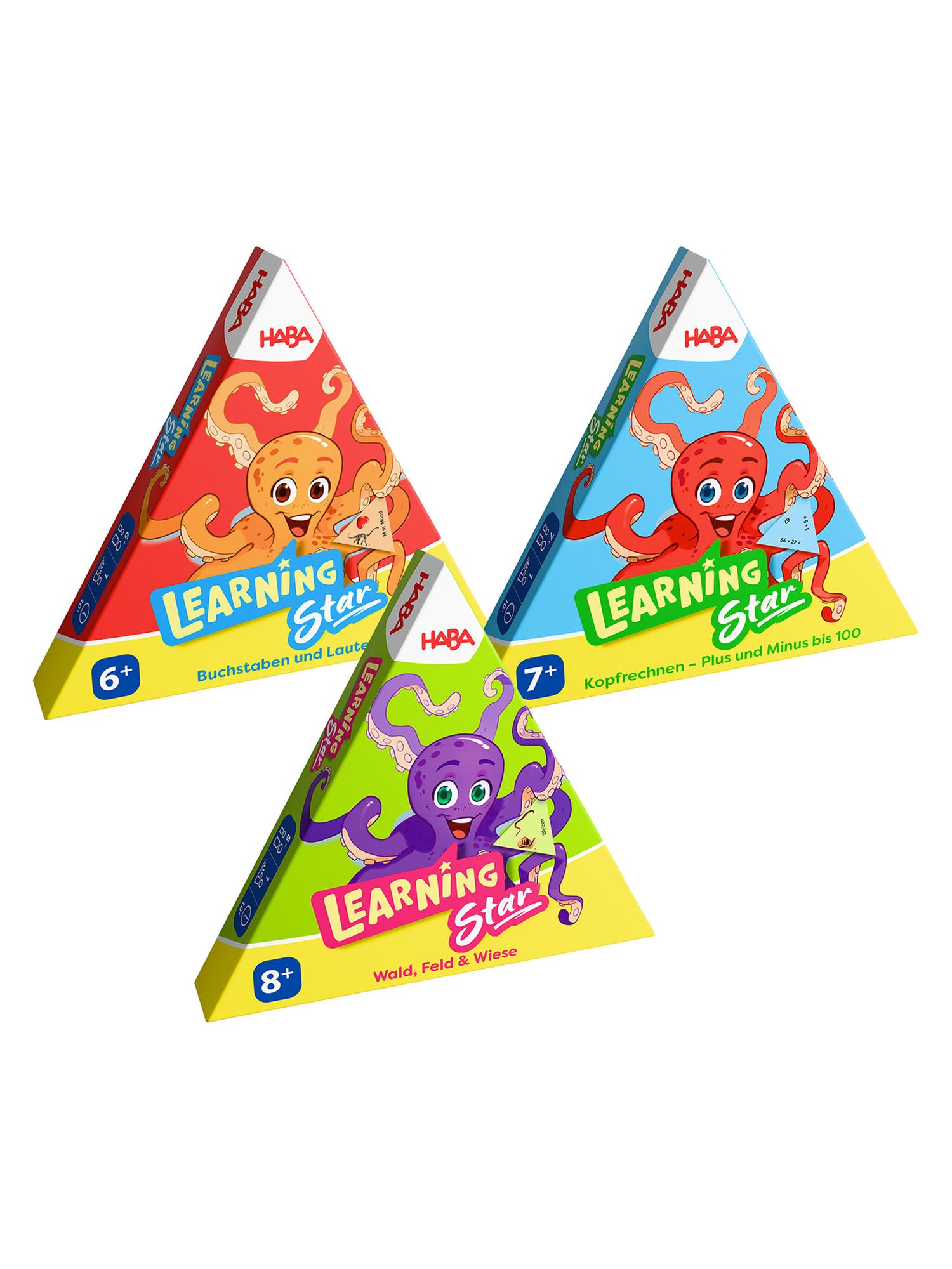 HABA Unisex Spiel Learning Star DE 3er Pack - Bild 1