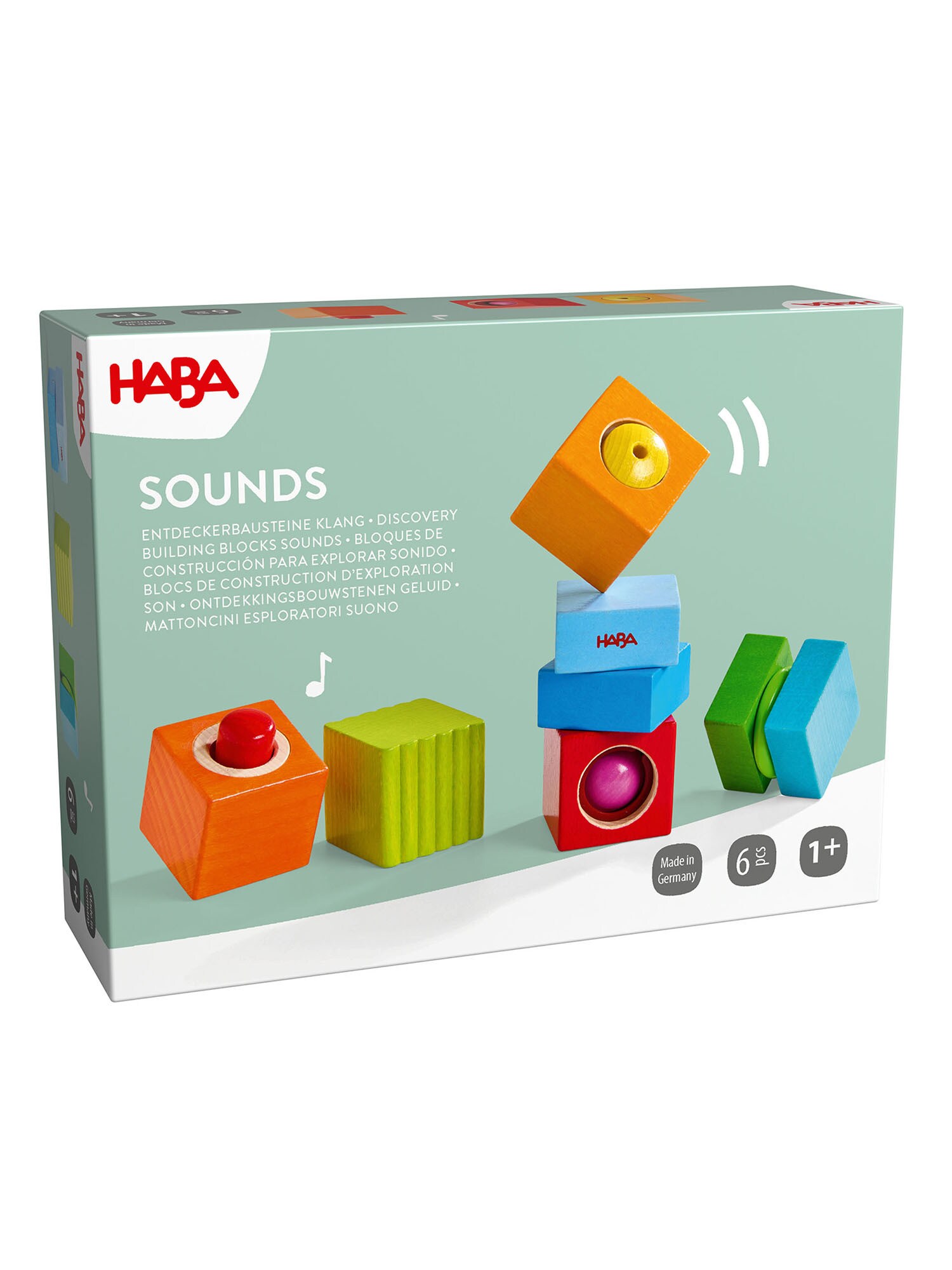HABA Unisex Spiel Entdeckerbausteine Klang 1er Pack - Bild 1