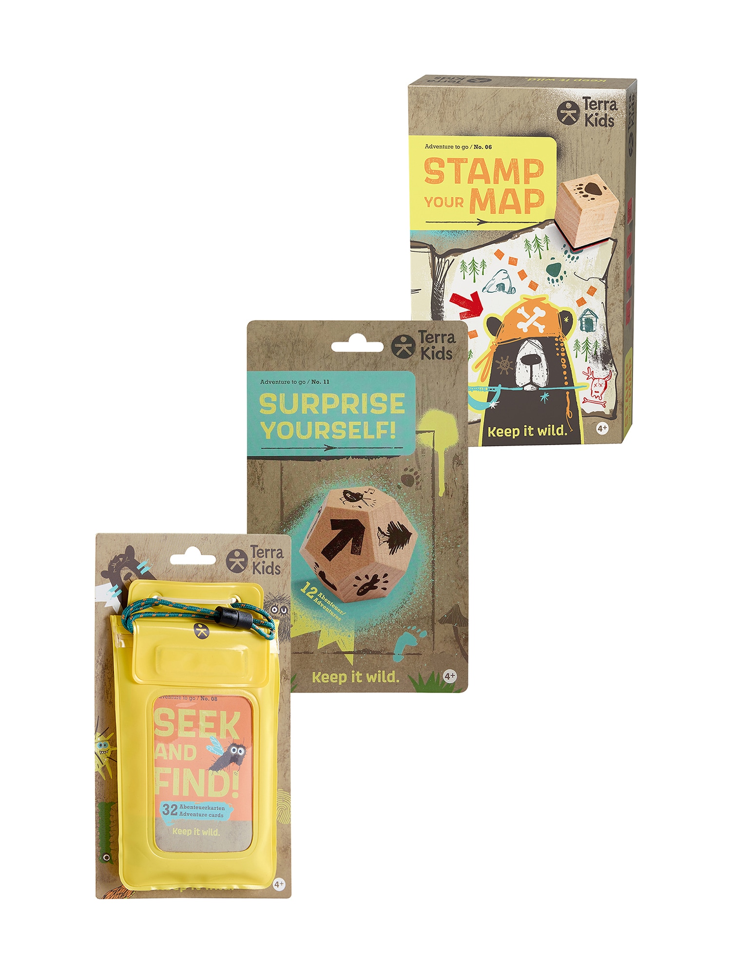 HABA Unisex Outdoor-Spielzeug Terra Kids Entdecker-Set 3er Pack - Bild 1