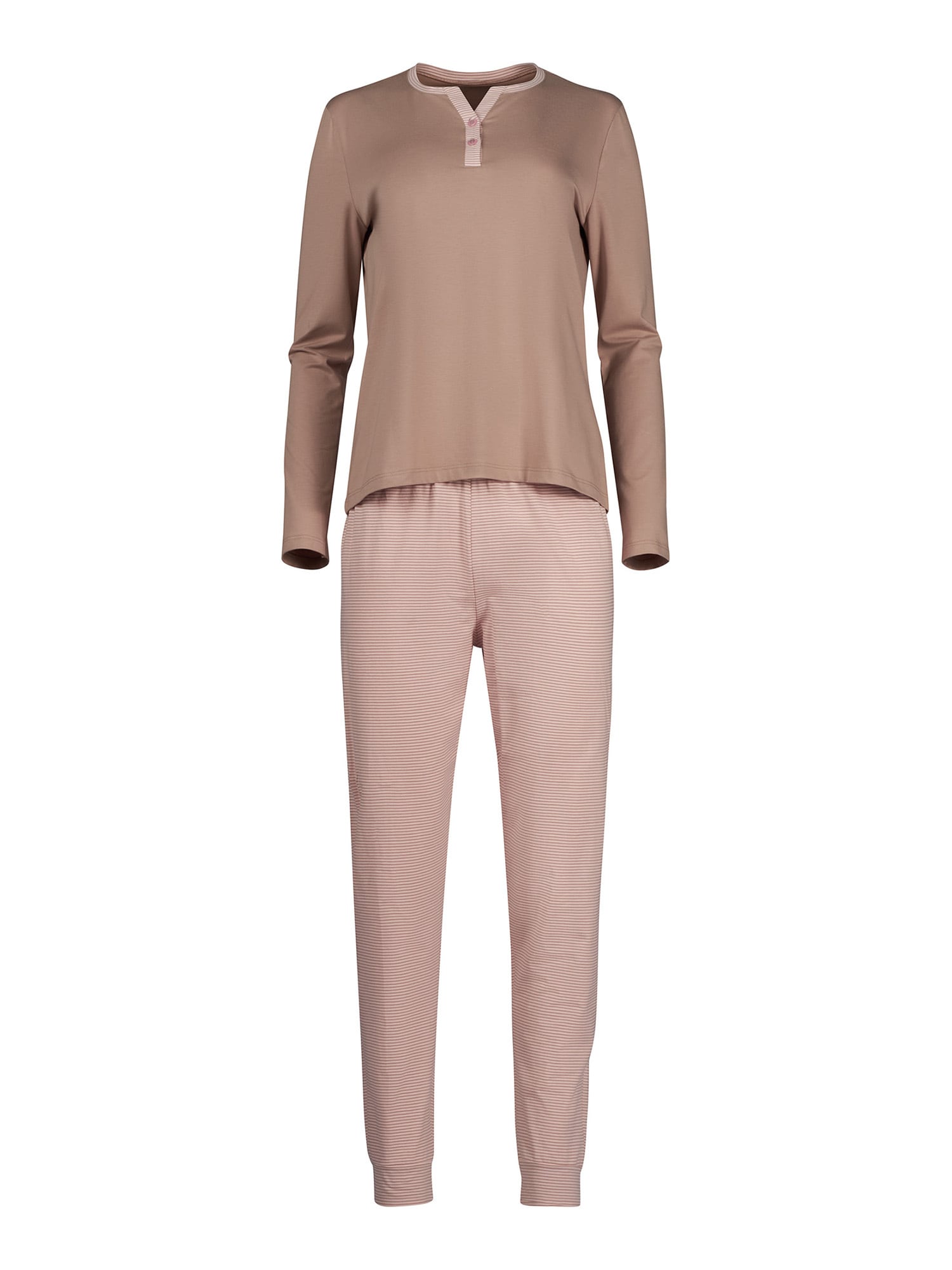 Huber Damen Pyjama Night Basic Selection 1er Pack - Bild 1