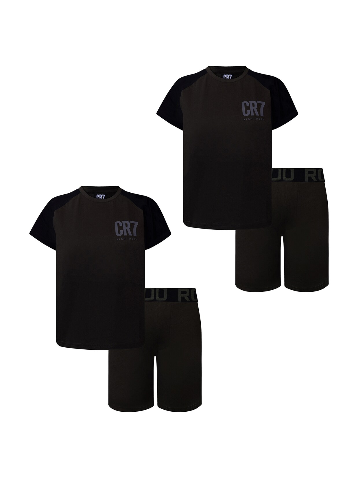 CR7 Cristiano Ronaldo Jungen Pyjama Basic Short 2er Pack