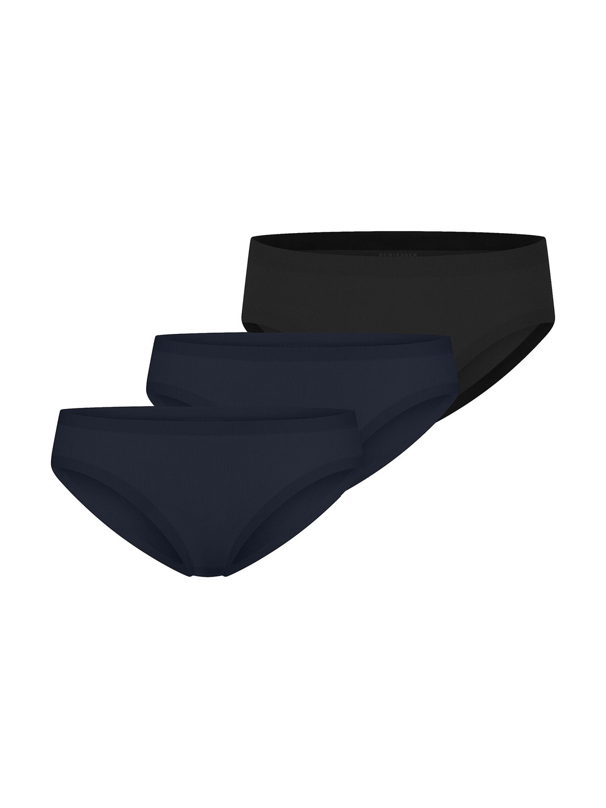 Schiesser Damen Slip Invisible Cotton 3er Pack