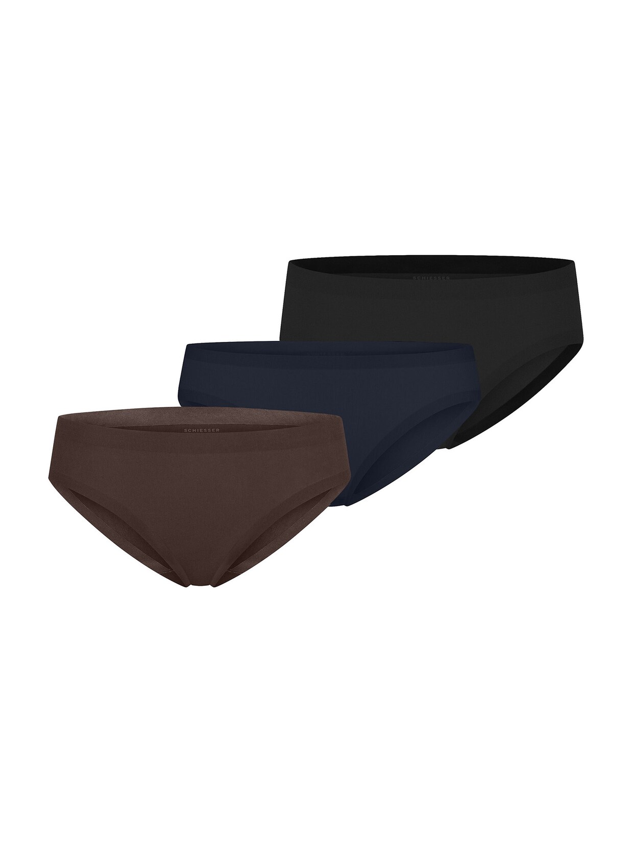 Schiesser Damen Slip Invisible Cotton 3er Pack