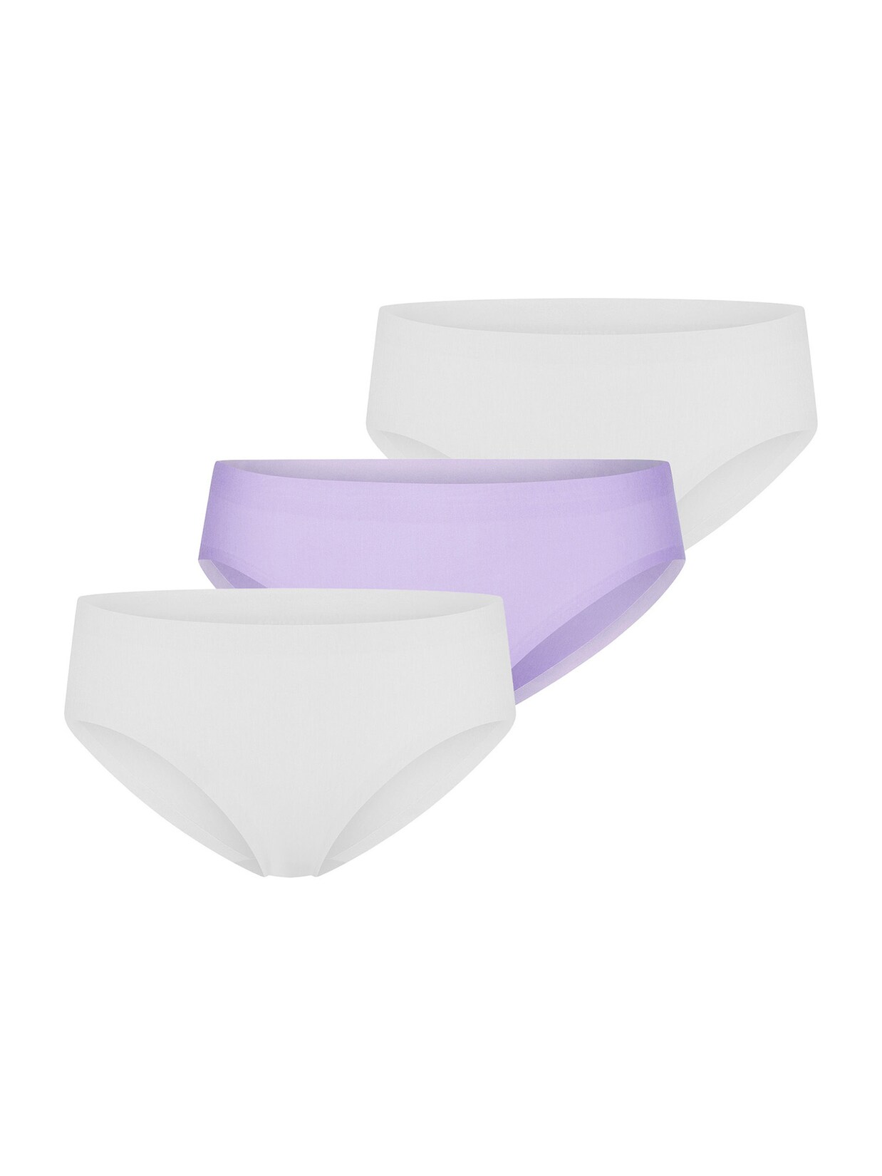 Schiesser Damen Slip Invisible Cotton 3er Pack