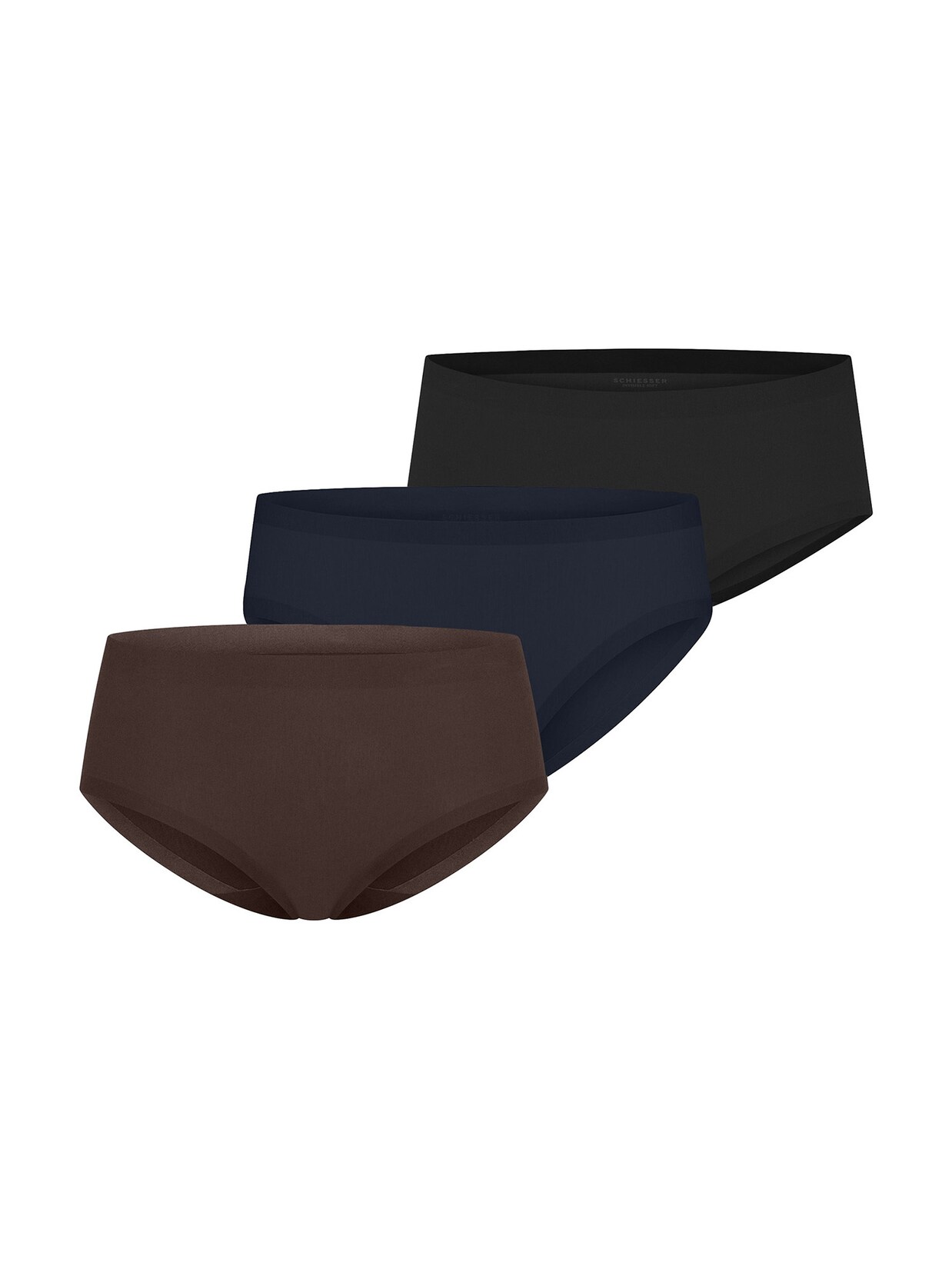 Schiesser Damen Panty Invisible Cotton 3er Pack
