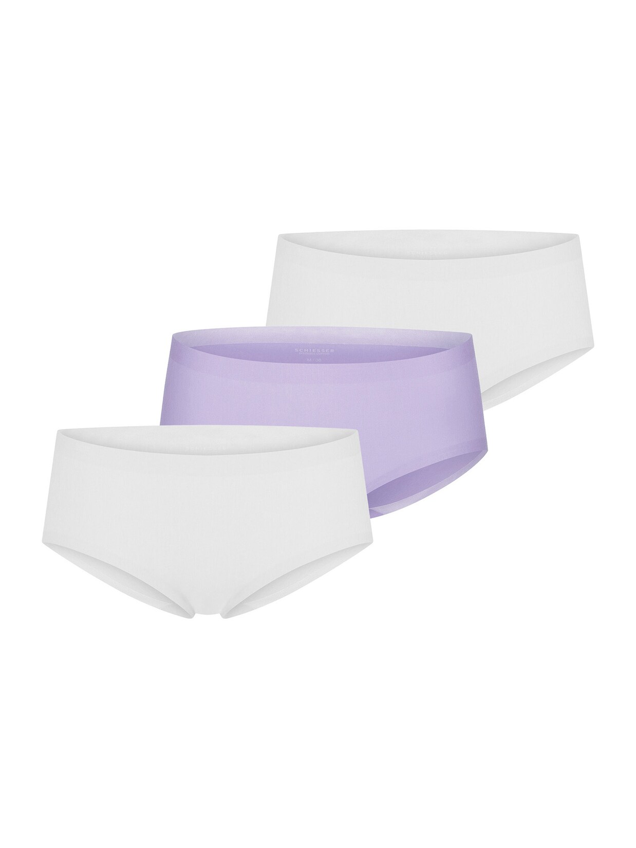 Schiesser Damen Panty Invisible Cotton 3er Pack